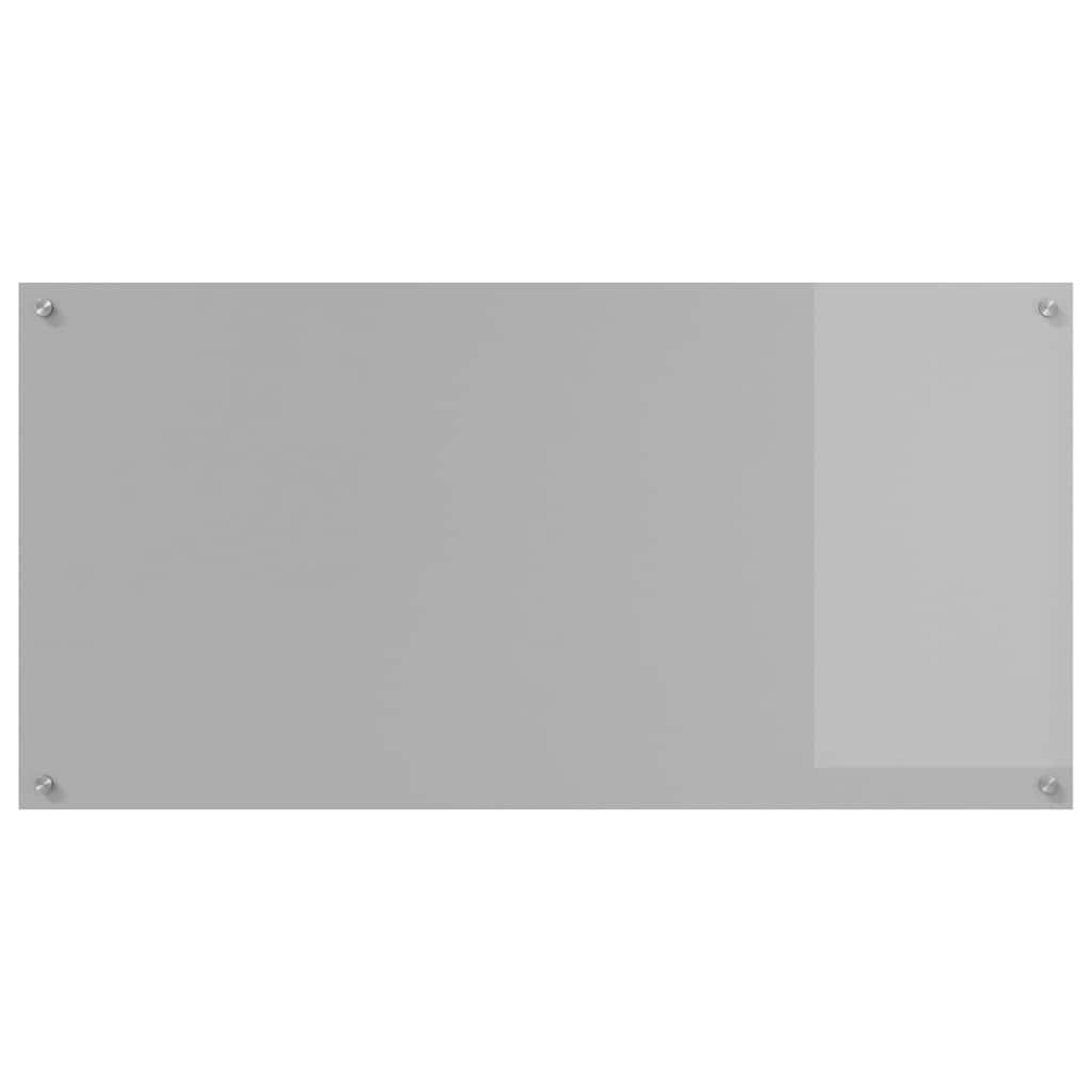 Kuhinjski zid 2 pcs Svijetlo siva 120 x 60 cm