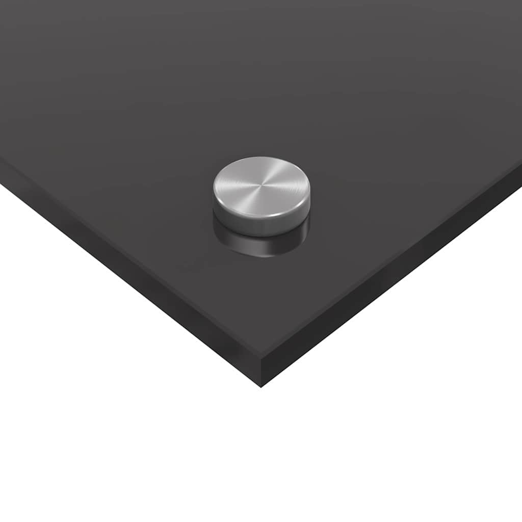 Kuhinjski zid 2 pcs Tamno siva 120 x 40 cm