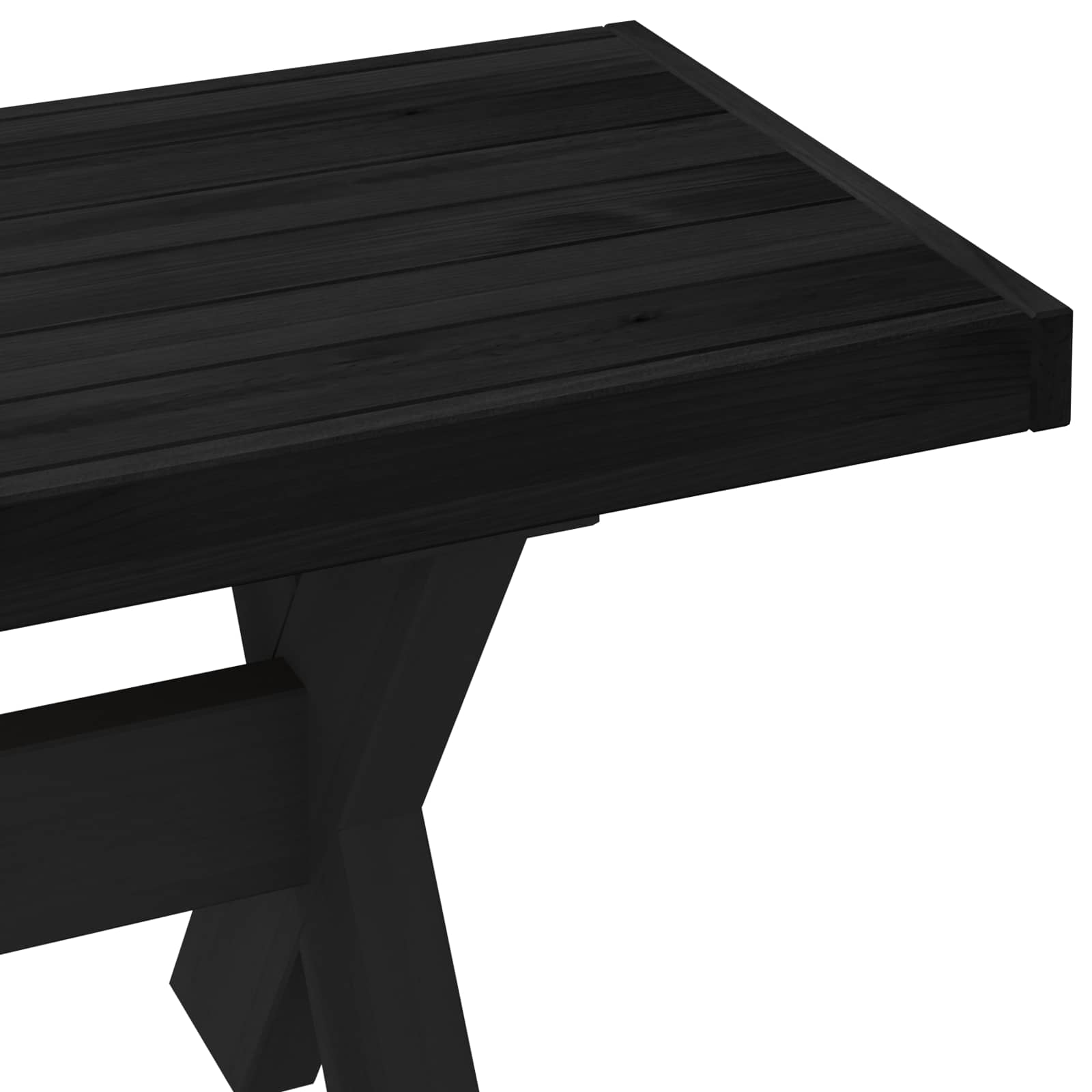 Klupa za blagovanje NOAIN 180 x 41 x 45 cm Masivna borovina