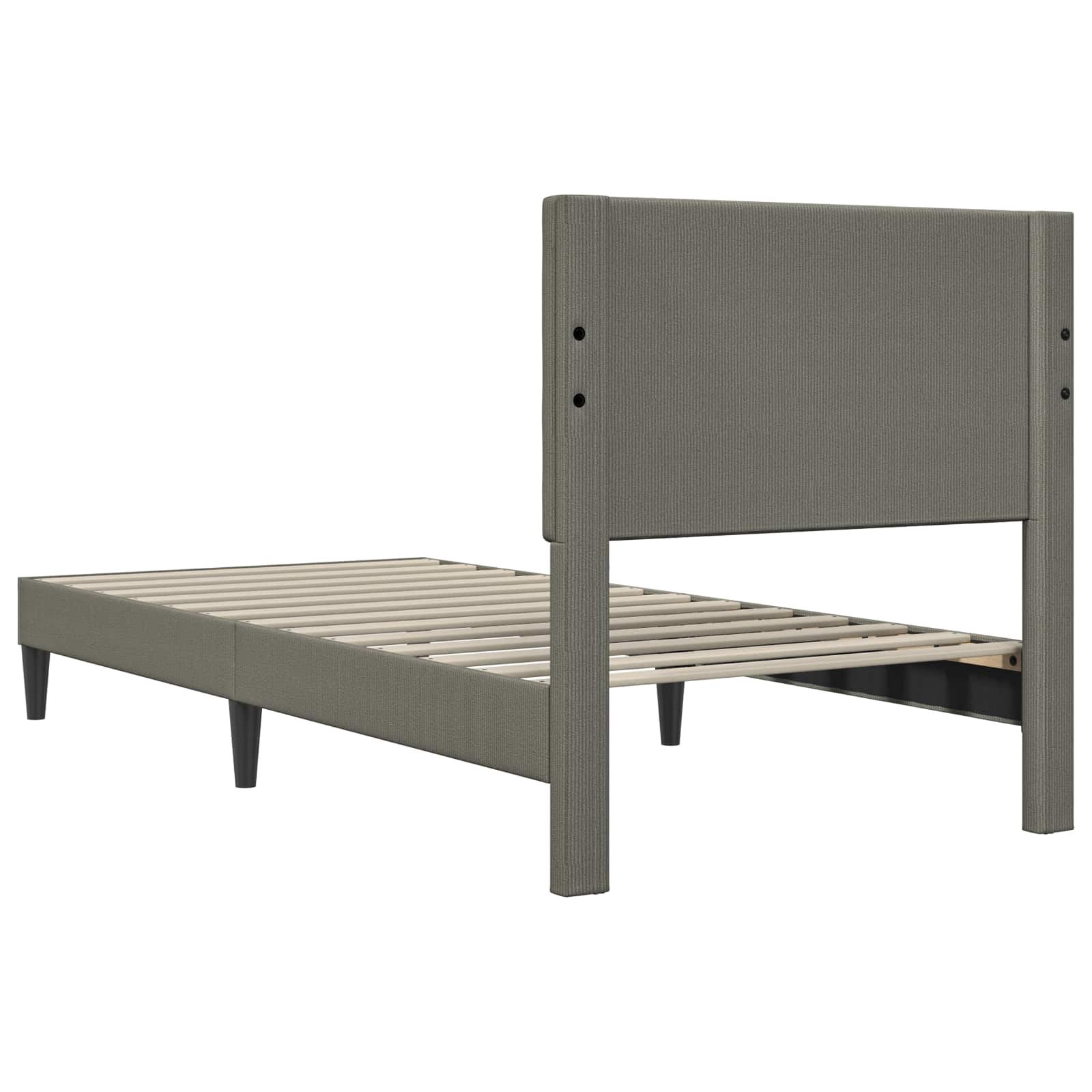Krevetna konstrukcija Svjetlosiva 80 x 200 cm Kordura tekstil