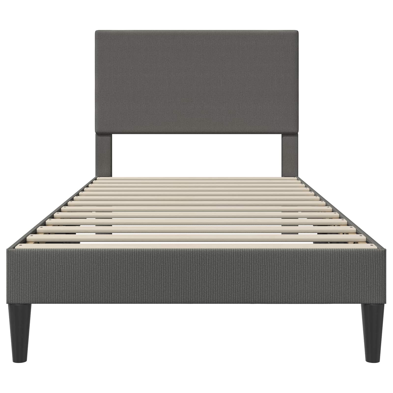 Krevetna konstrukcija Tamnosiva 100 x 200 cm Kordura tekstil