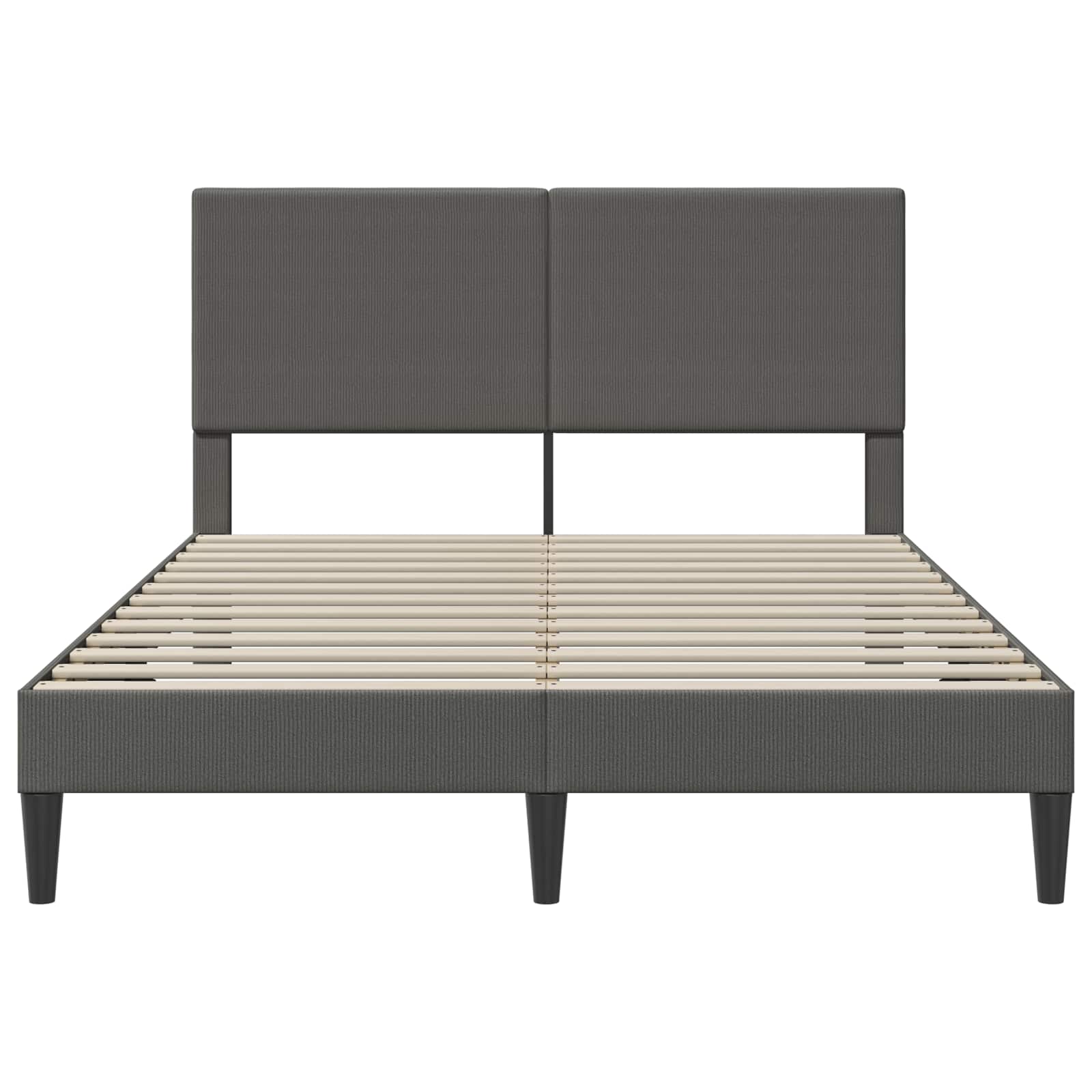 Krevetna konstrukcija Tamnosiva 120 x 190 cm Kordura tekstil