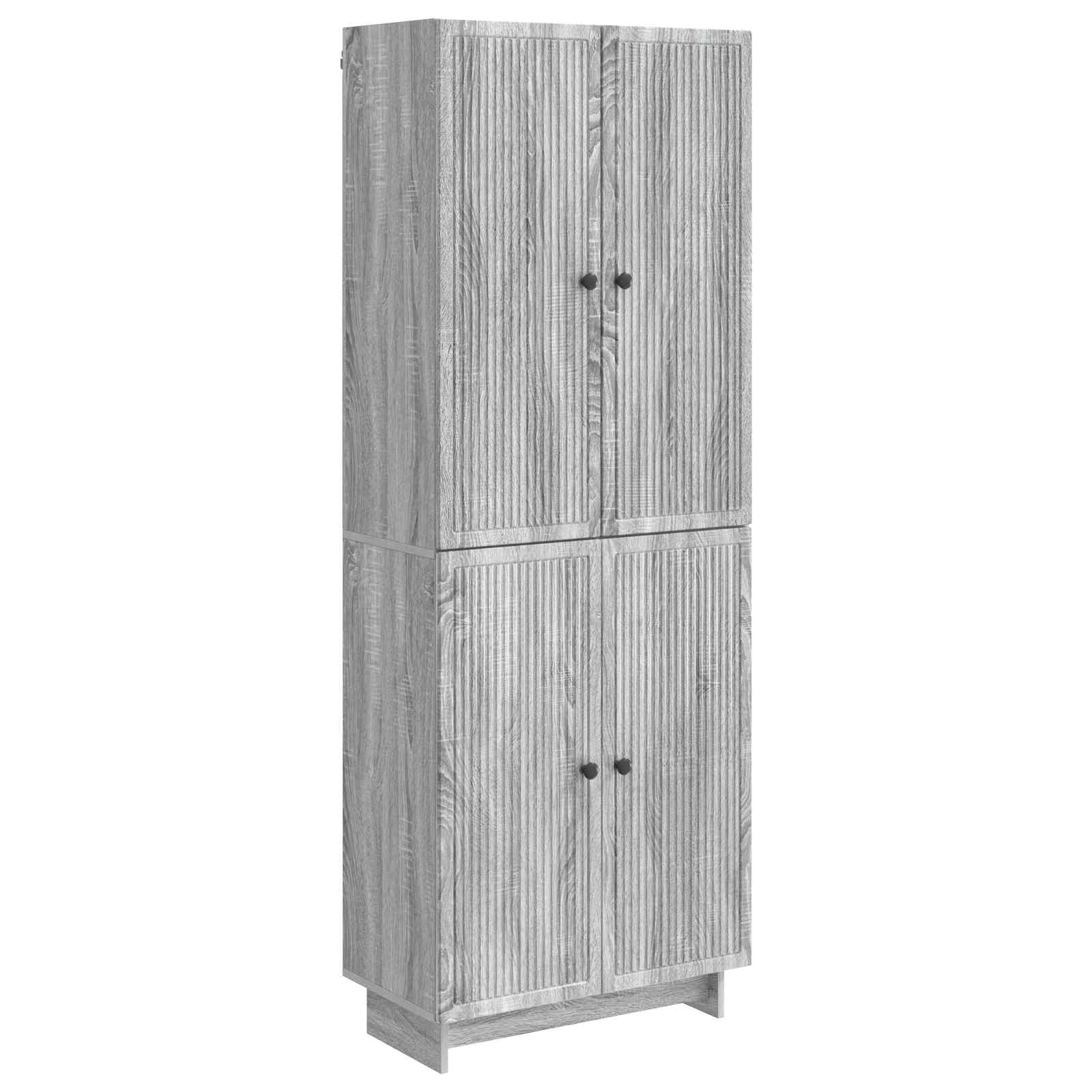 Set ormara 2 pcs Siva Sonoma 66 x 34,5 x 90 cm