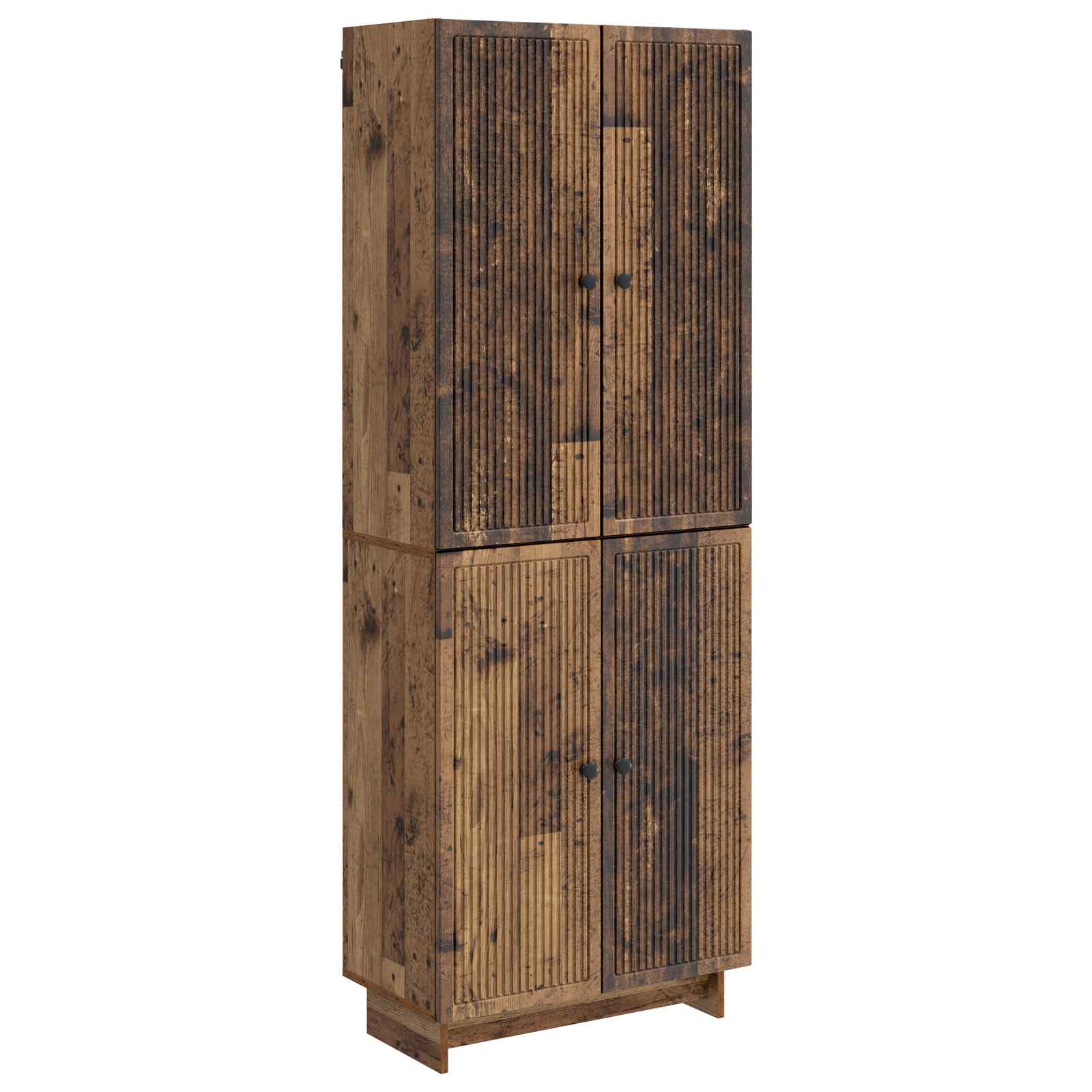 Set ormara 2 pcs Staro drvo 66 x 34,5 x 90 cm Konstruirano drvo
