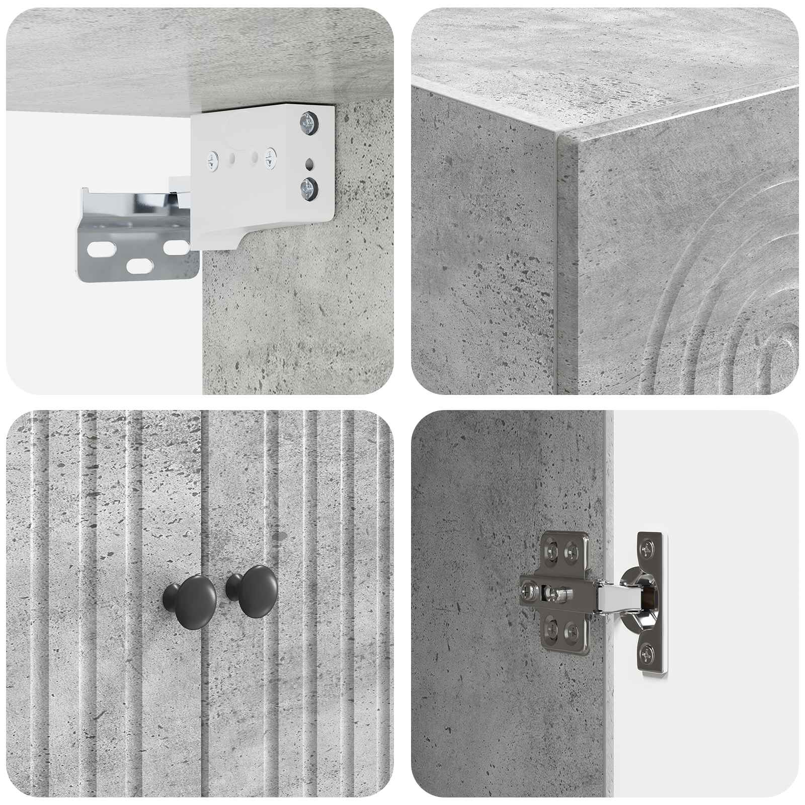 Set ormara 2 pcs Konstruirano drvo