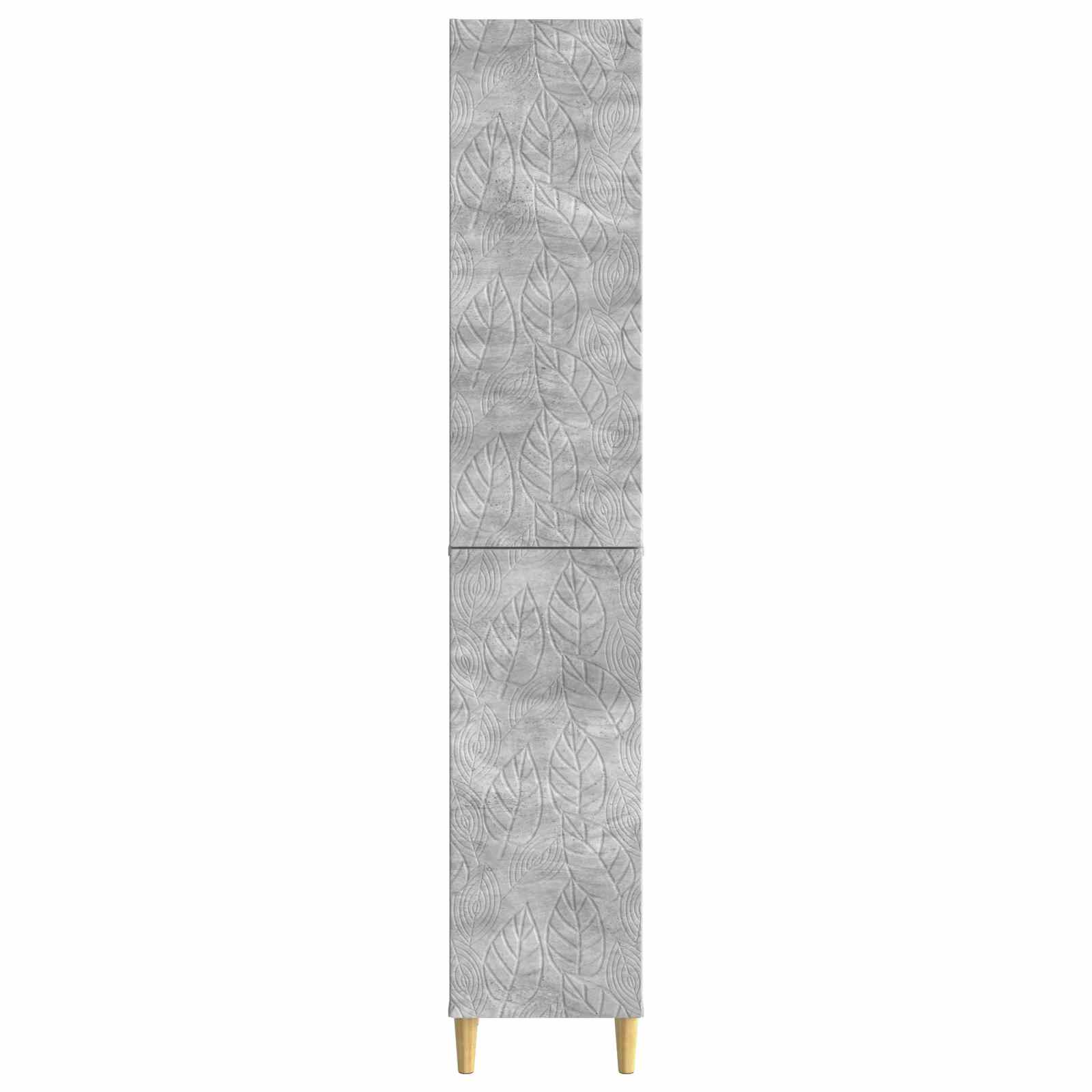 Set ormara 2 pcs Betonska siva Konstruirano drvo
