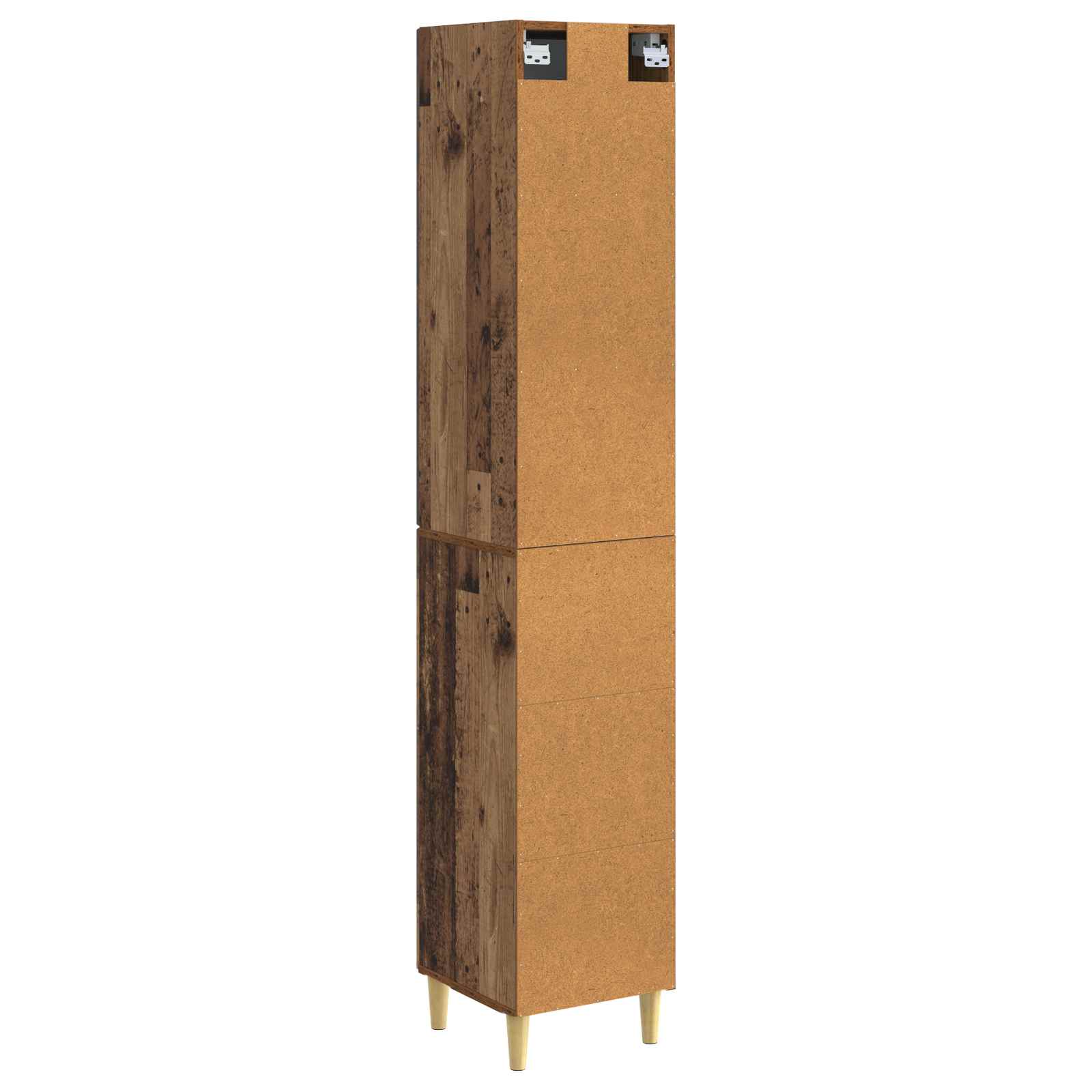 Set ormara 2 pcs Staro drvo 33 x 34,5 x 90 cm Konstruirano drvo