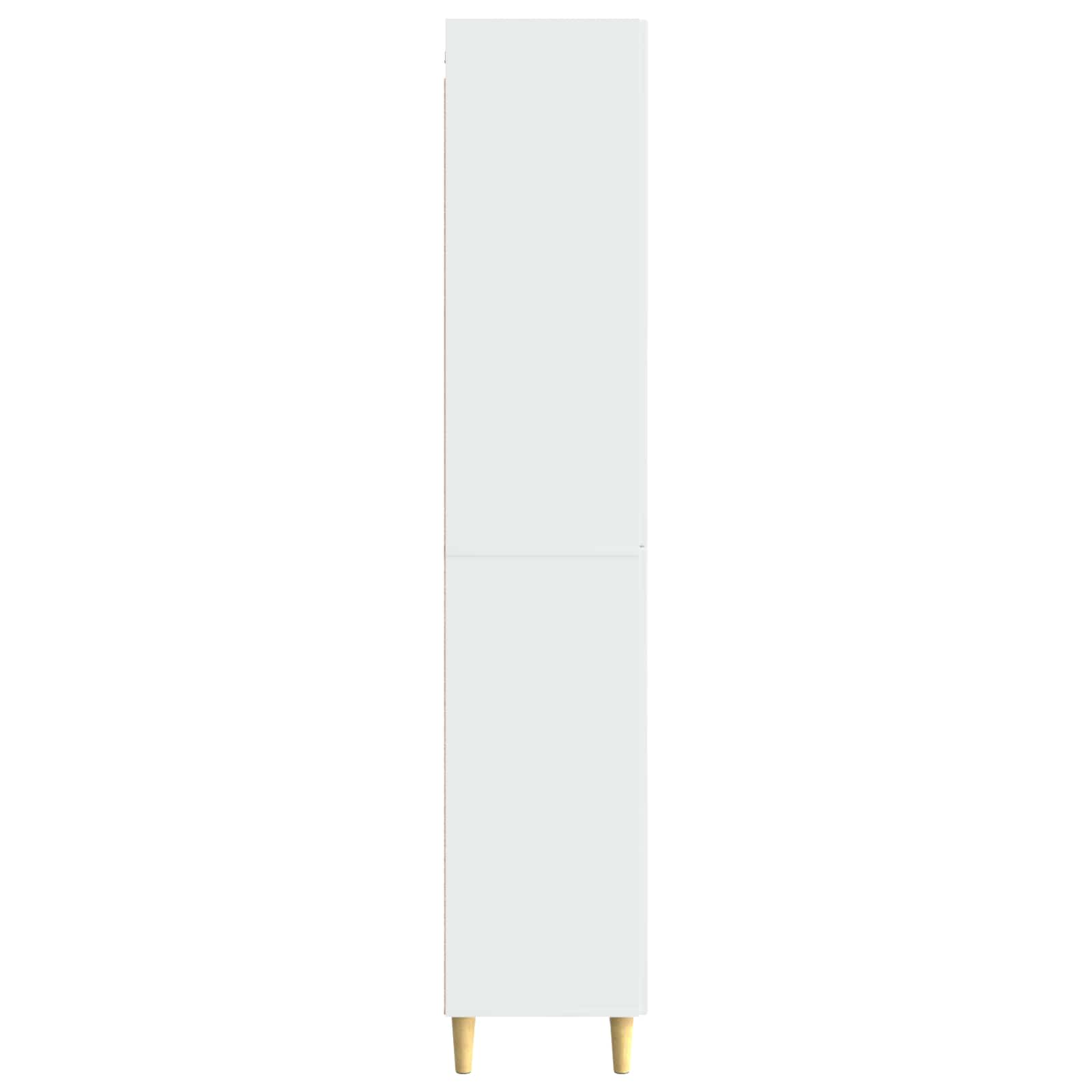 2 pcs Bijela visokog sjaja