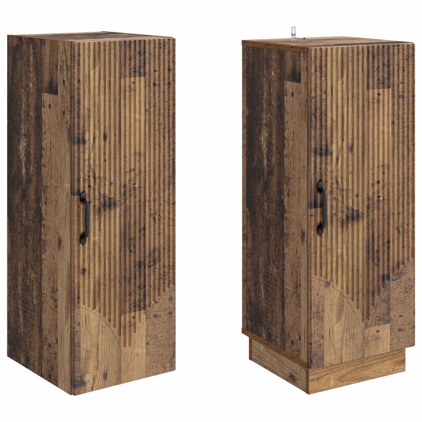 Set ormara 2 pcs Staro drvo Konstruirano drvo