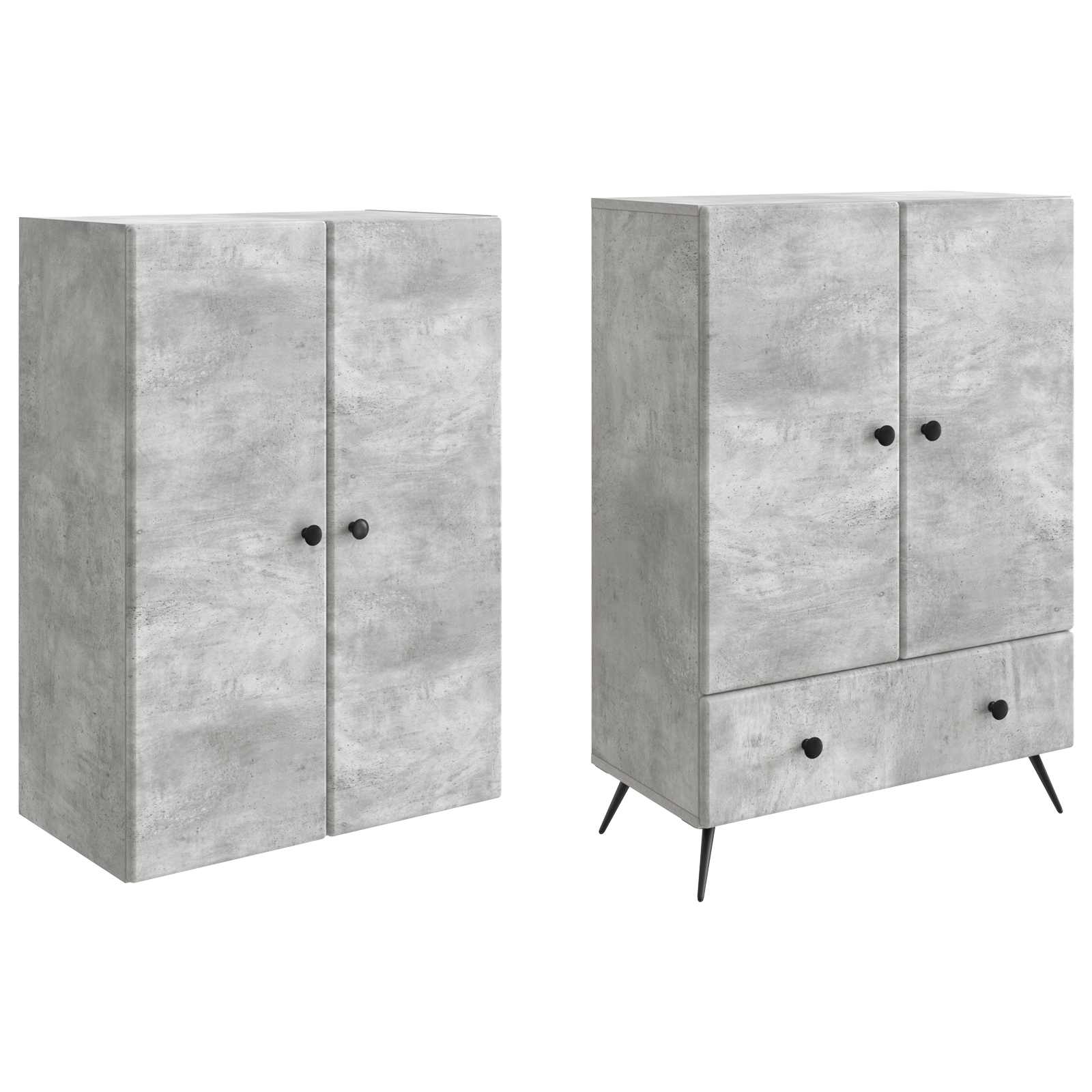 Set ormara 2 pcs Konstruirano drvo