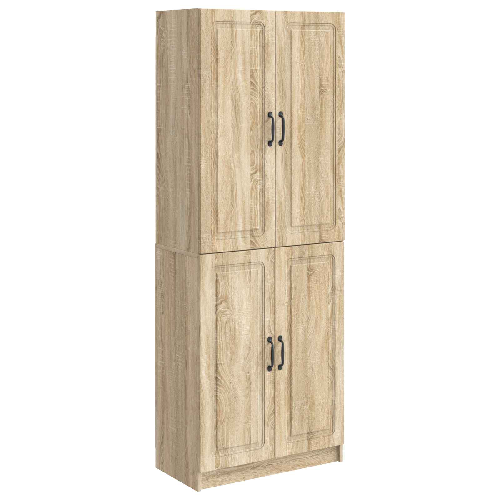 Set ormara 2 pcs Hrast sonoma Konstruirano drvo