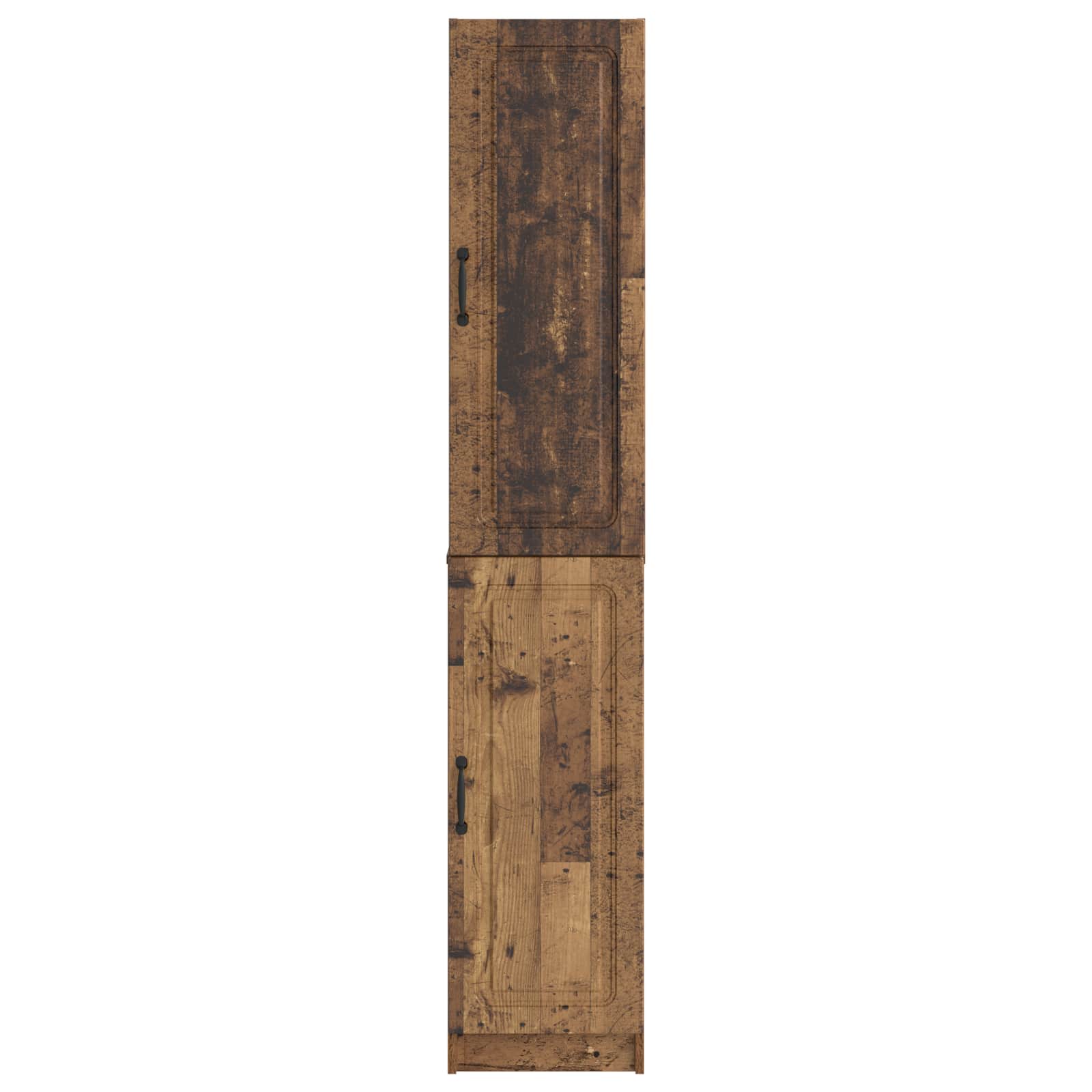 Set ormara 2 pcs Staro drvo Konstruirano drvo
