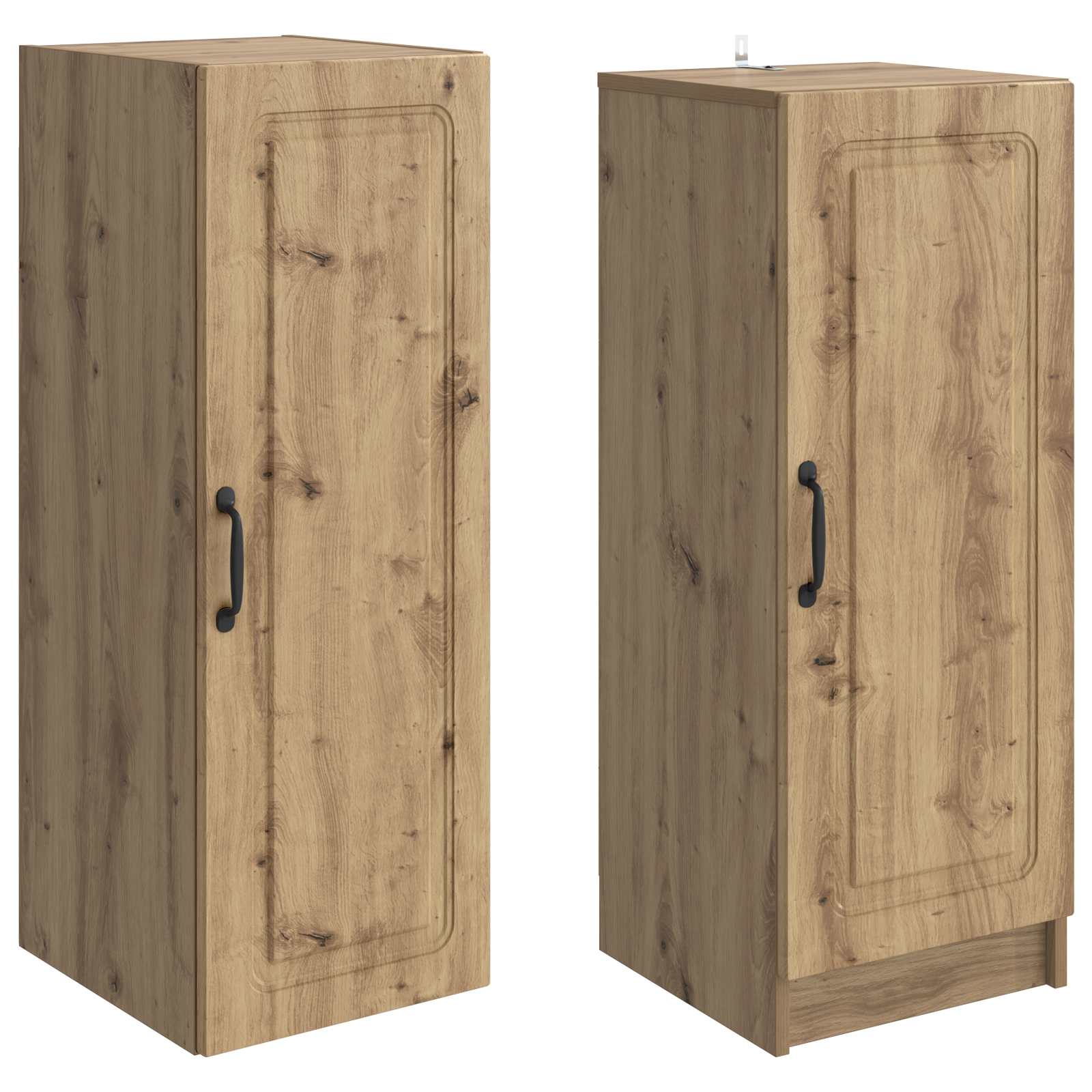 Set ormara 2 pcs Hrast artisan Konstruirano drvo