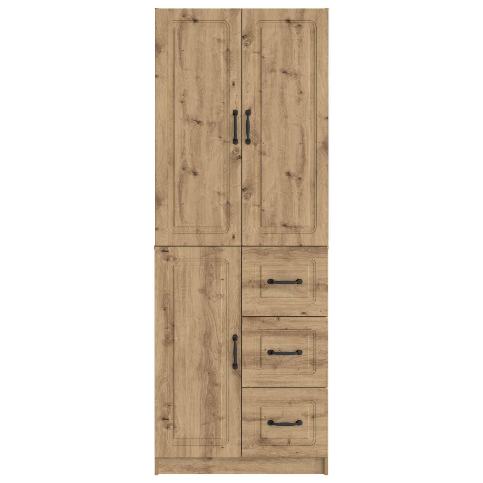 Set ormara 2 pcs Hrast artisan Konstruirano drvo