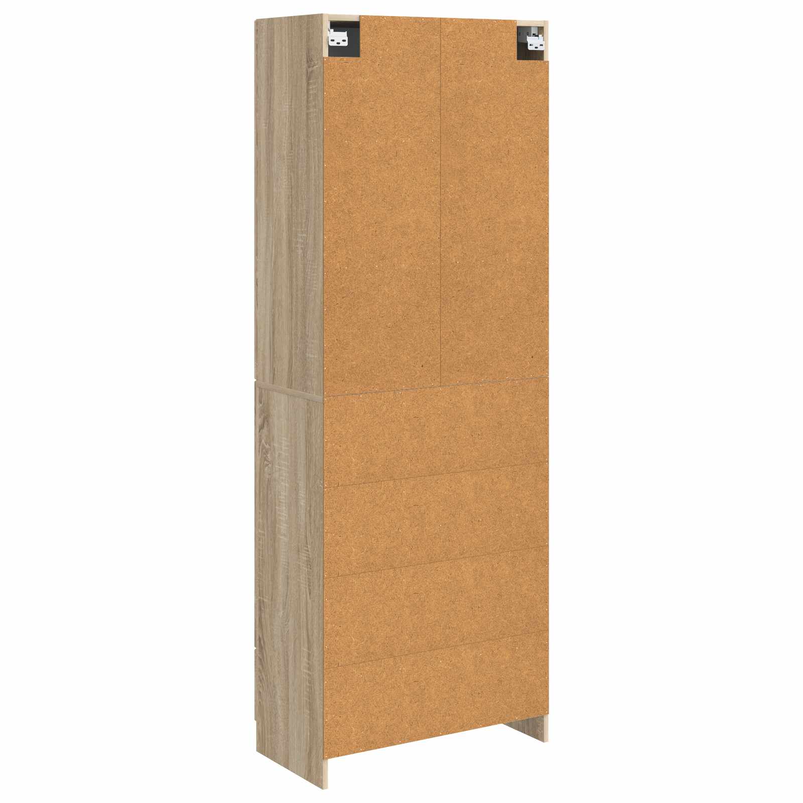 Set ormara 2 pcs Hrast sonoma Konstruirano drvo