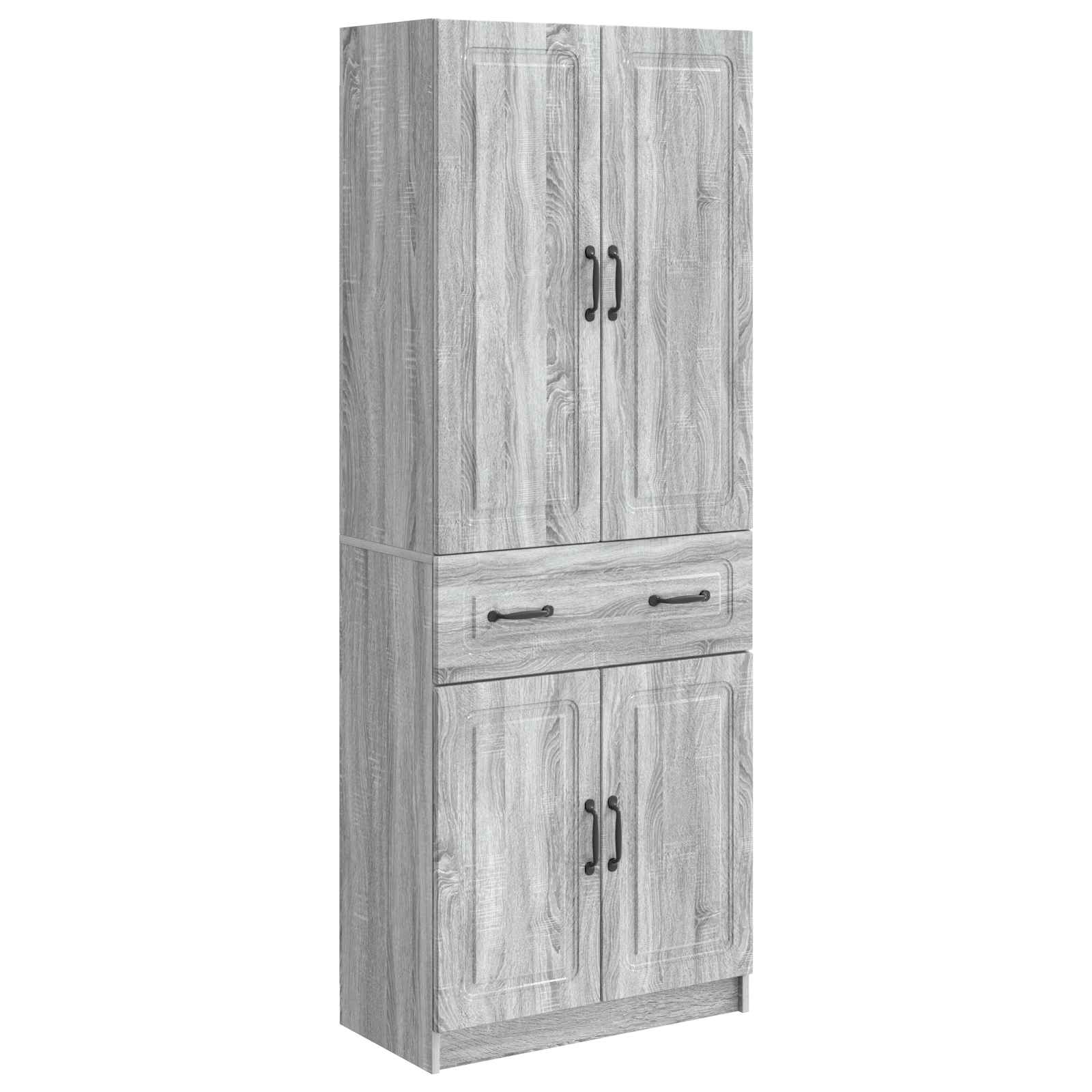 Set ormara 2 pcs Siva Sonoma Konstruirano drvo