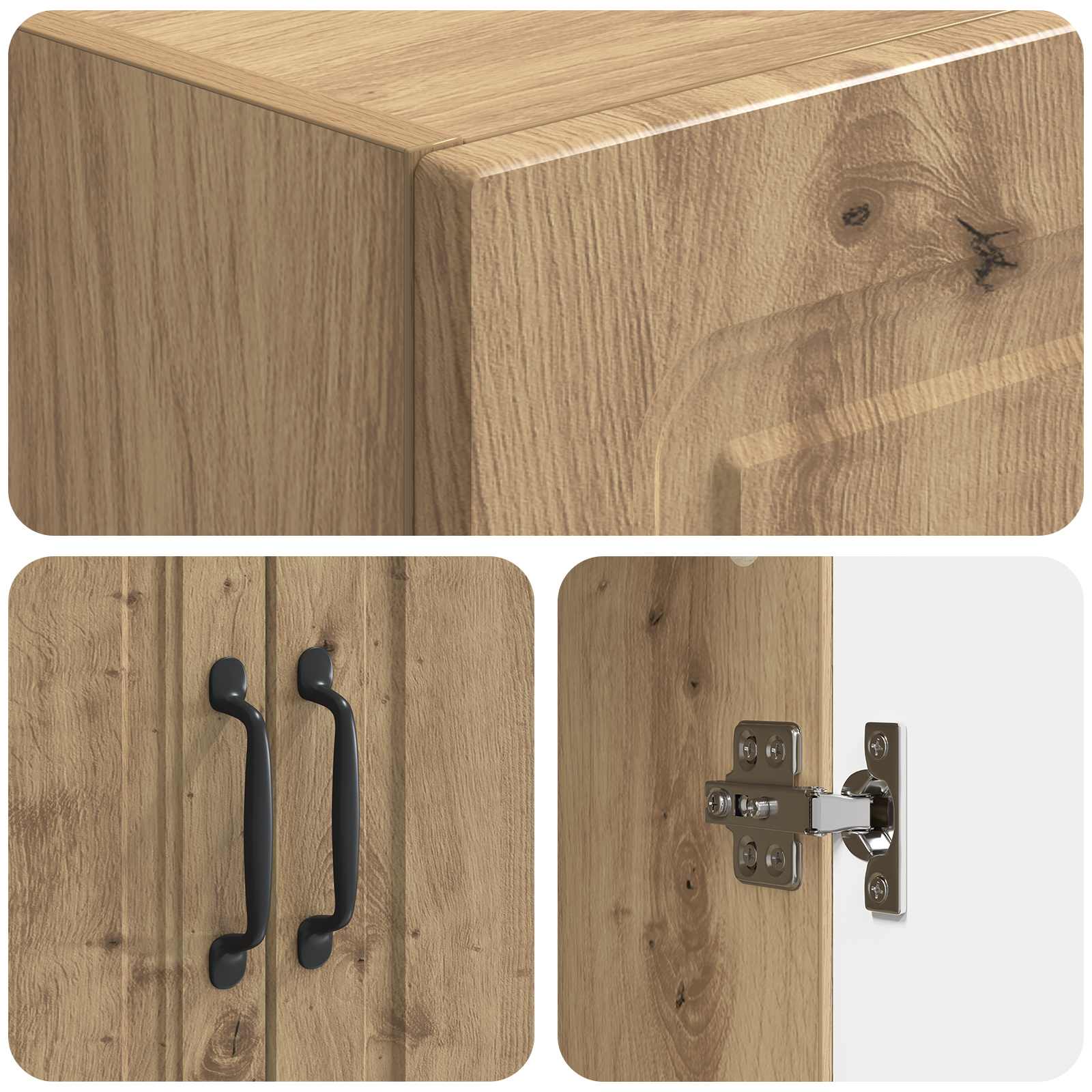 Set ormara 2 pcs Konstruirano drvo