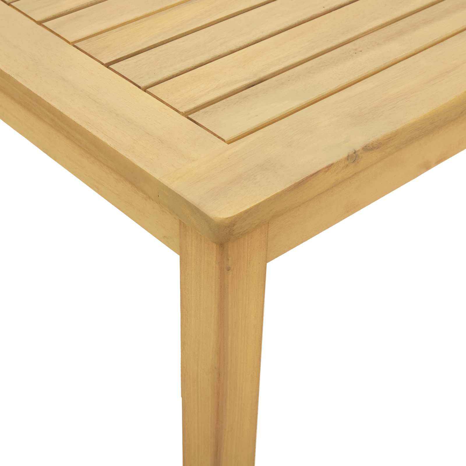 Kava Stol Svijetla akacija 50 x 35 x 36 cm Čvrsto drvo akacije