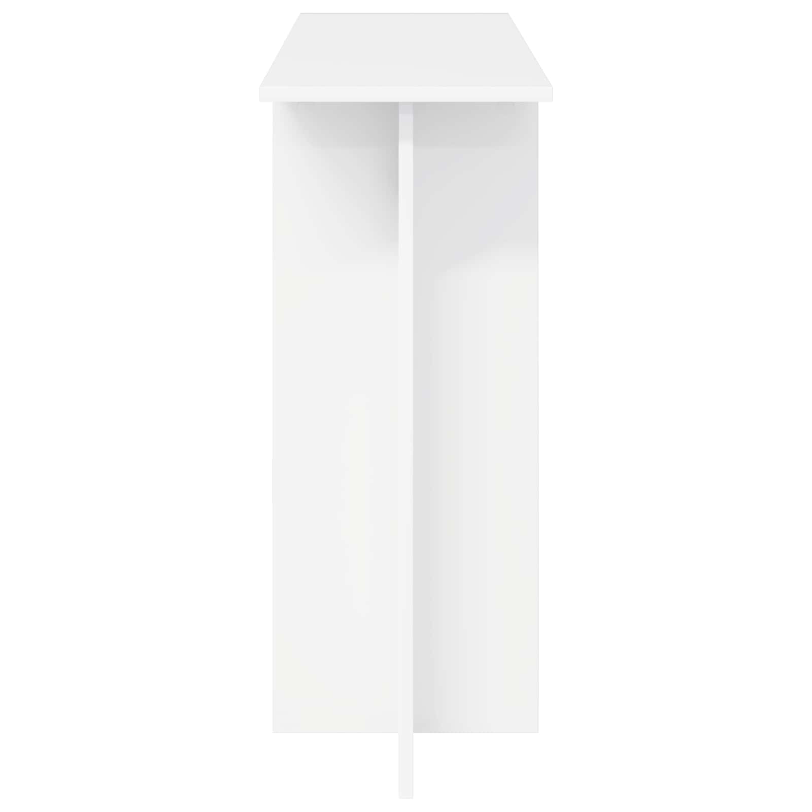 Konzolni stol Bijela 100 x 30 x 75 cm Konstruirano drvo