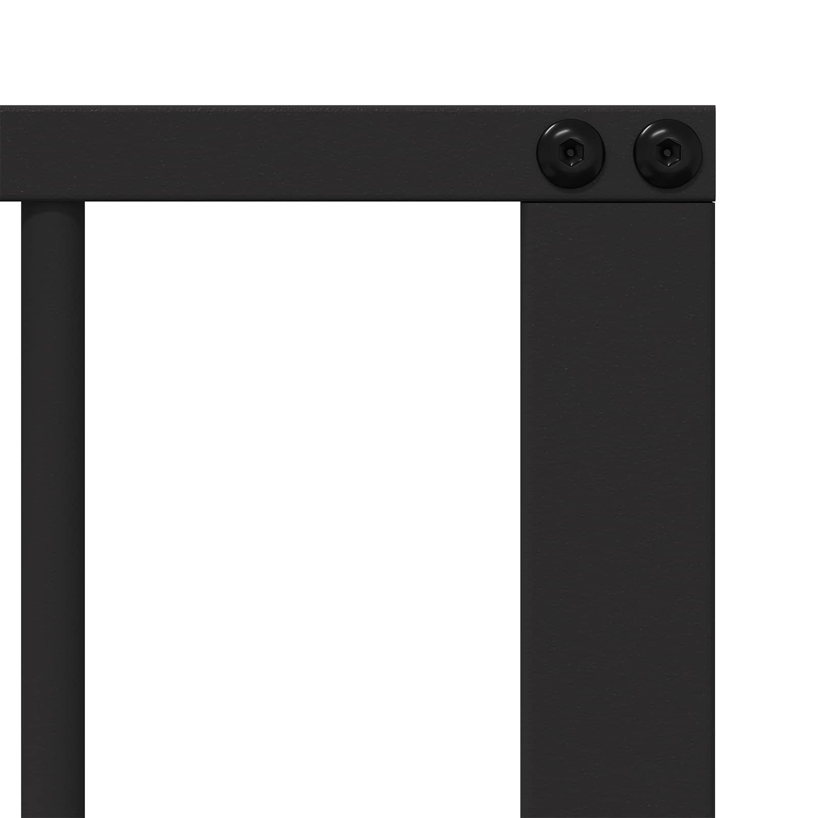 Vrata za pse 8 pcs Crna 60 x 60 cm Cinkani čelik