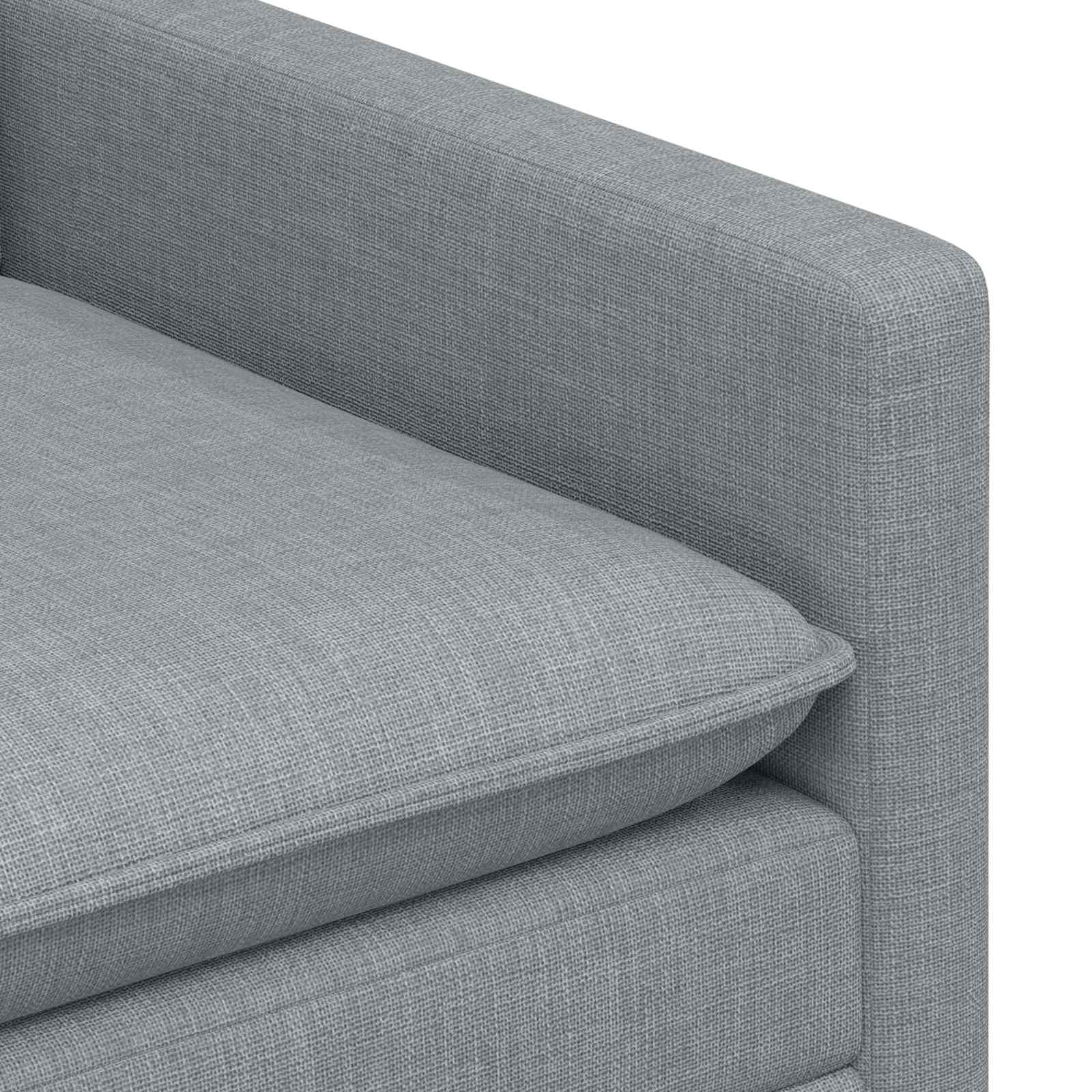 Sofa Svjetlosiva 76 x 81 x 87,5 cm Tkanina