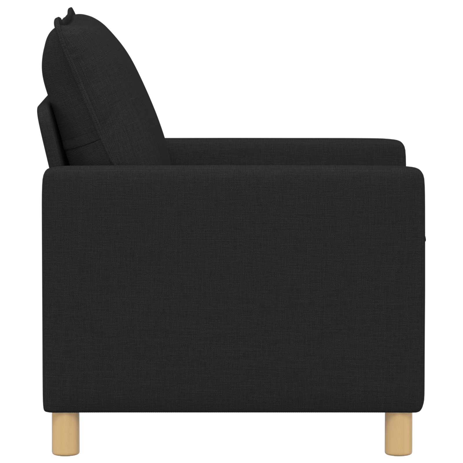 Sofa Crna 76 x 81 x 87,5 cm Tkanina