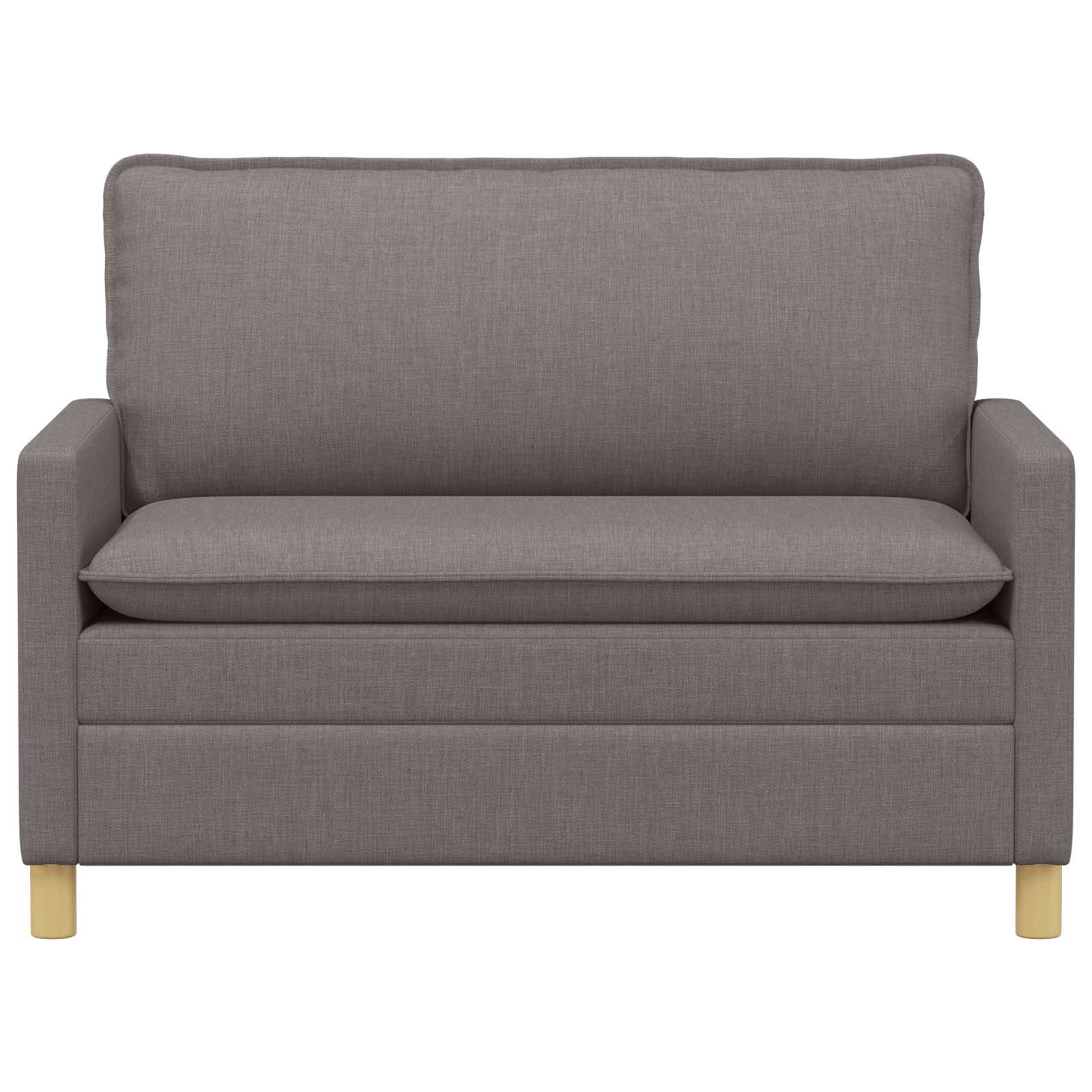 Sofa Sivosmeđa 126 x 81 x 87,5 cm Tkanina