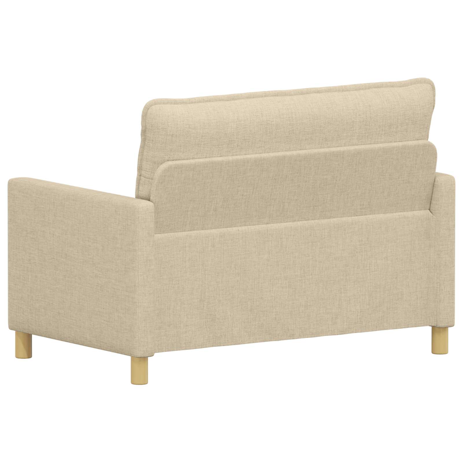 Sofa Krem 126 x 81 x 87,5 cm Tkanina
