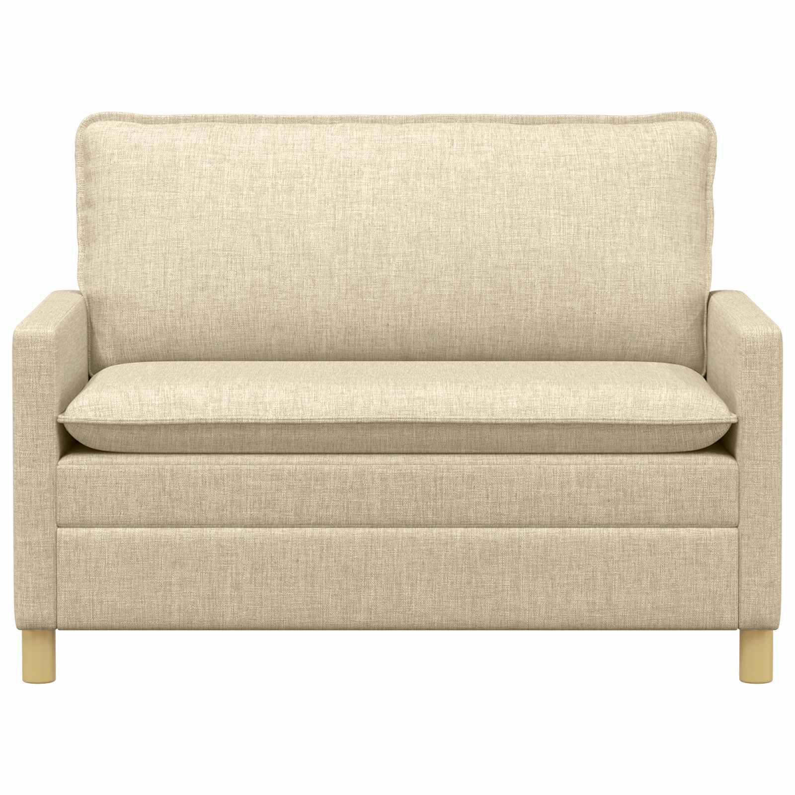 Sofa Krem 126 x 81 x 87,5 cm Tkanina