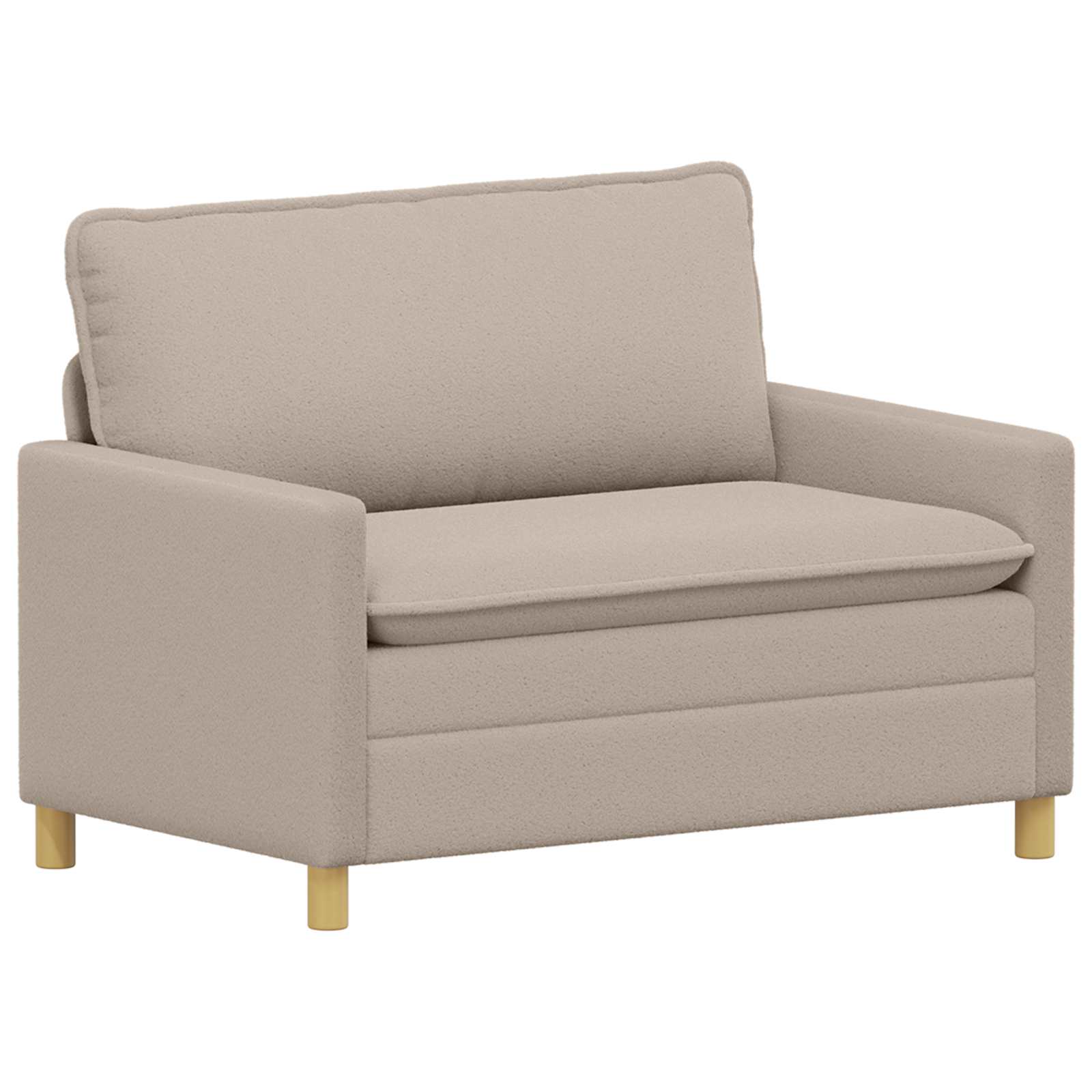 Sofa Svjetlosiva 126 x 81 x 87,5 cm Tkanina
