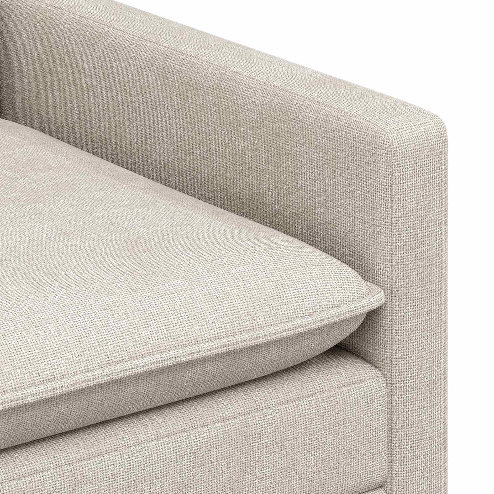 Sofa Krem 126 x 81 x 87,5 cm Poliester