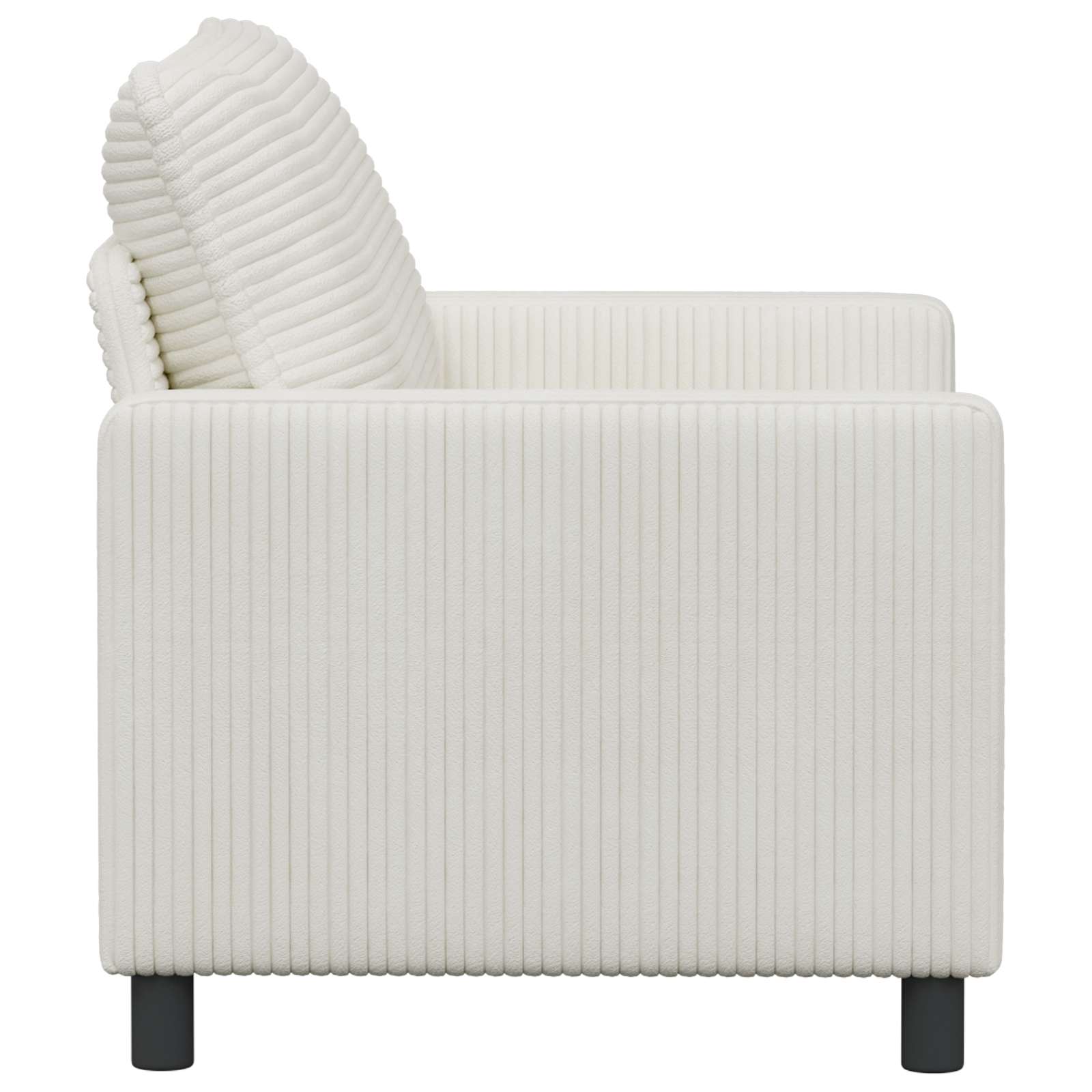 Sofa Krem 126 x 81 x 87,5 cm Poliester