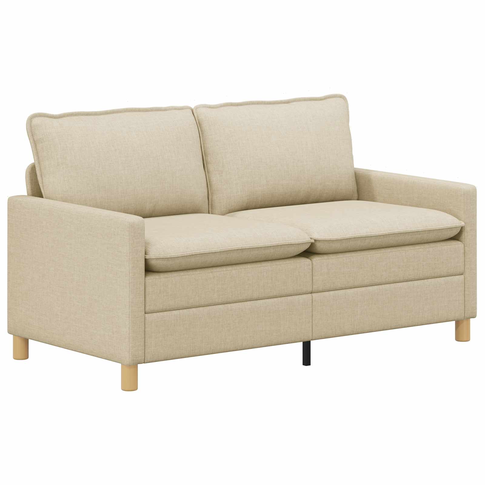 Sofa Krem 156 x 81 x 87,5 cm Tkanina
