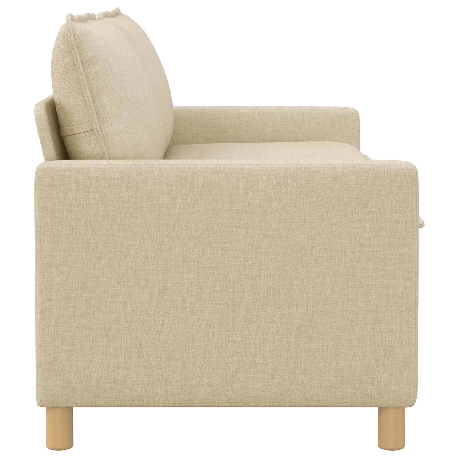 Sofa Krem 156 x 81 x 87,5 cm Tkanina