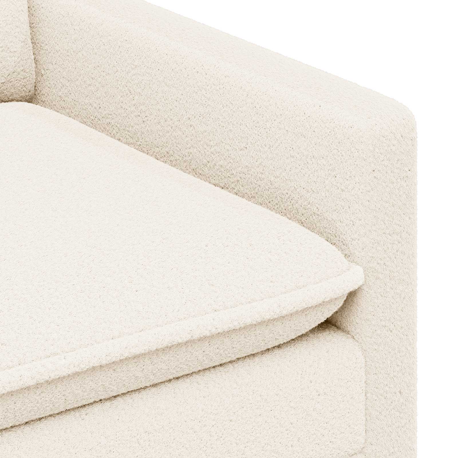 Sofa Krem 156 x 81 x 87,5 cm Tkanina