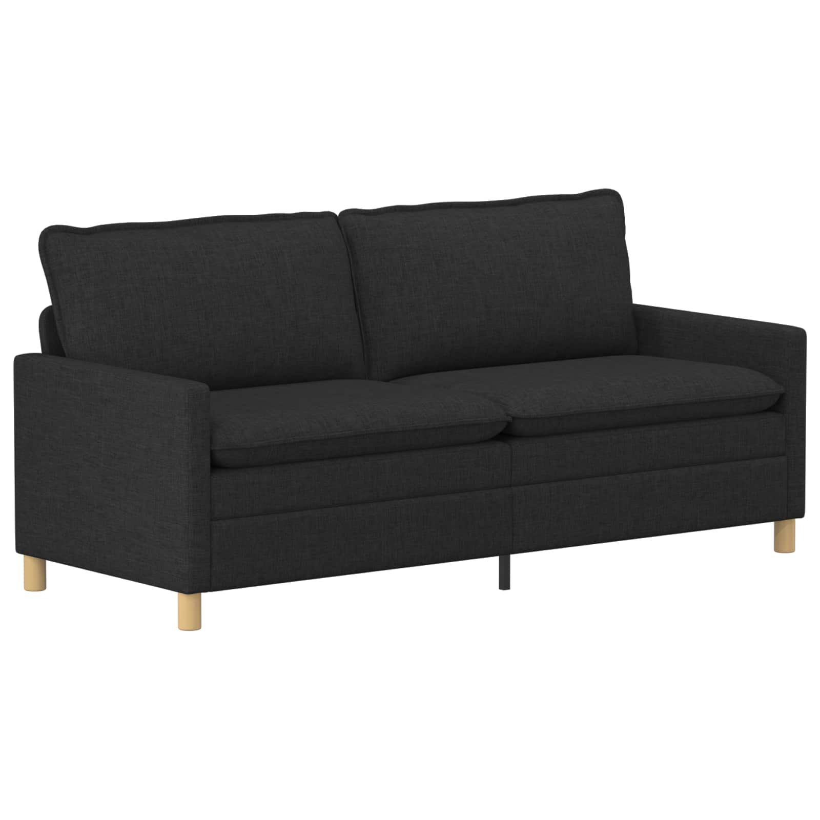 Sofa Crna 196 x 81 x 87,5 cm Tkanina