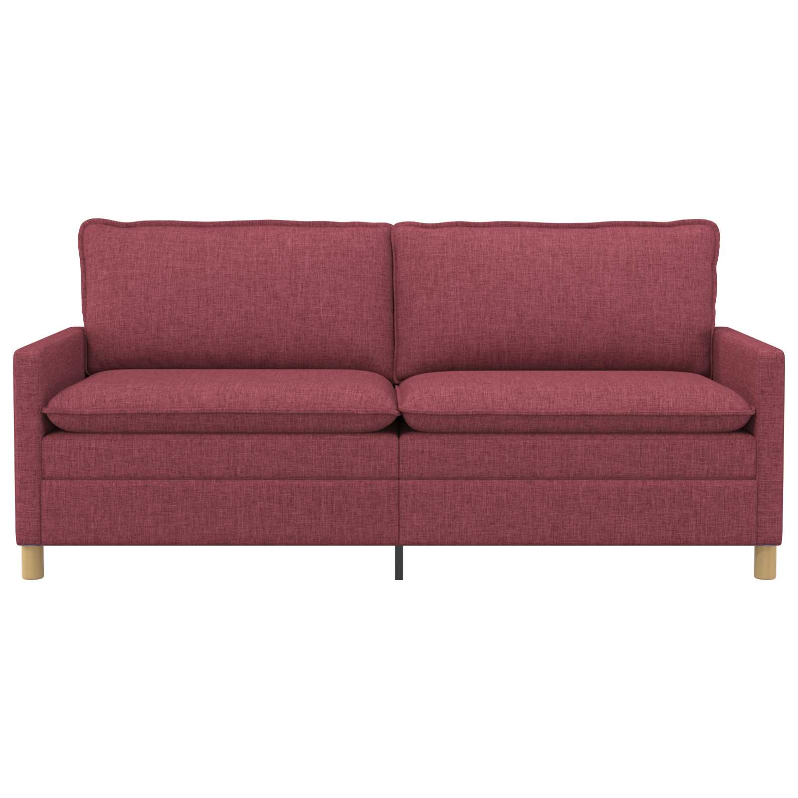 Sofa Vinska crvena 196 x 81 x 87,5 cm Tkanina