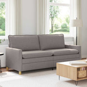 Sofa Sivosmeđa 196 x 81 x 87,5 cm Tkanina