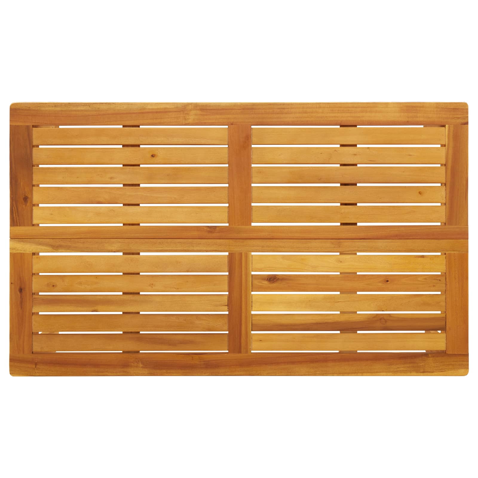 Set sofe s jastukom 5 pcs Sivo-smeđa Čvrsto drvo akacije