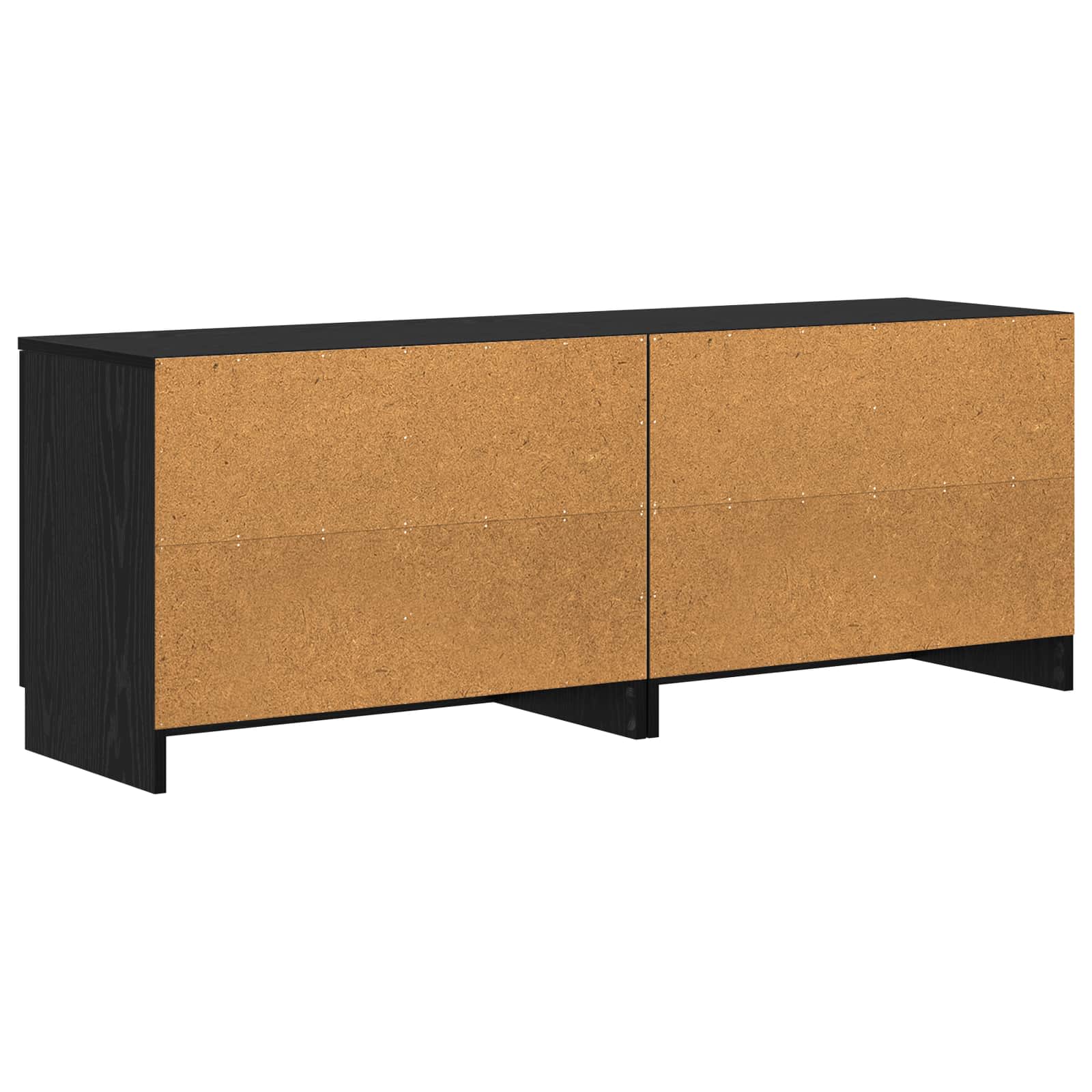 Ormarić za krevet s pohranom 2 pcs Crni Hrast 66 x 35 x 48 cm