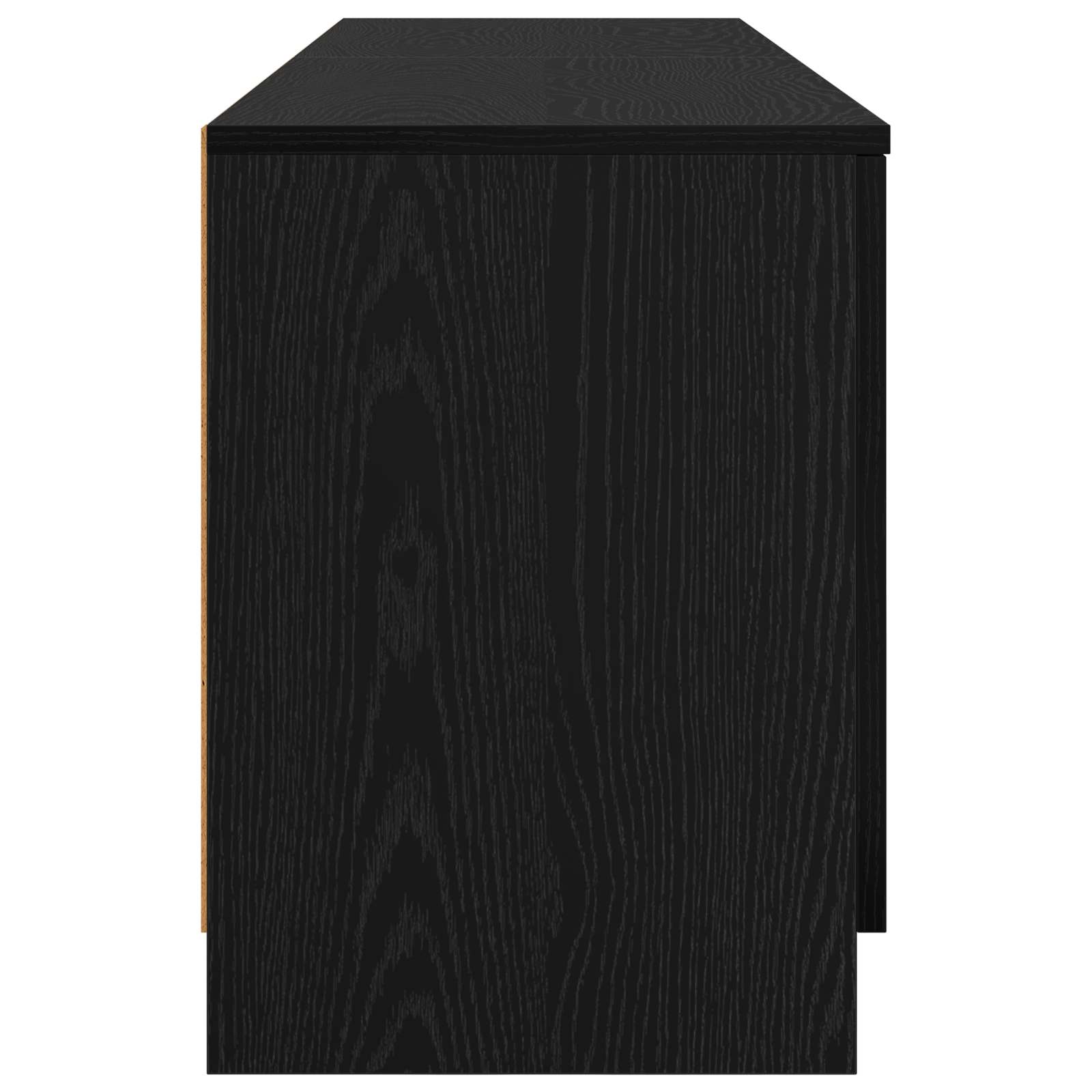 Ormarić za krevet s pohranom 2 pcs Crni Hrast 66 x 35 x 48 cm