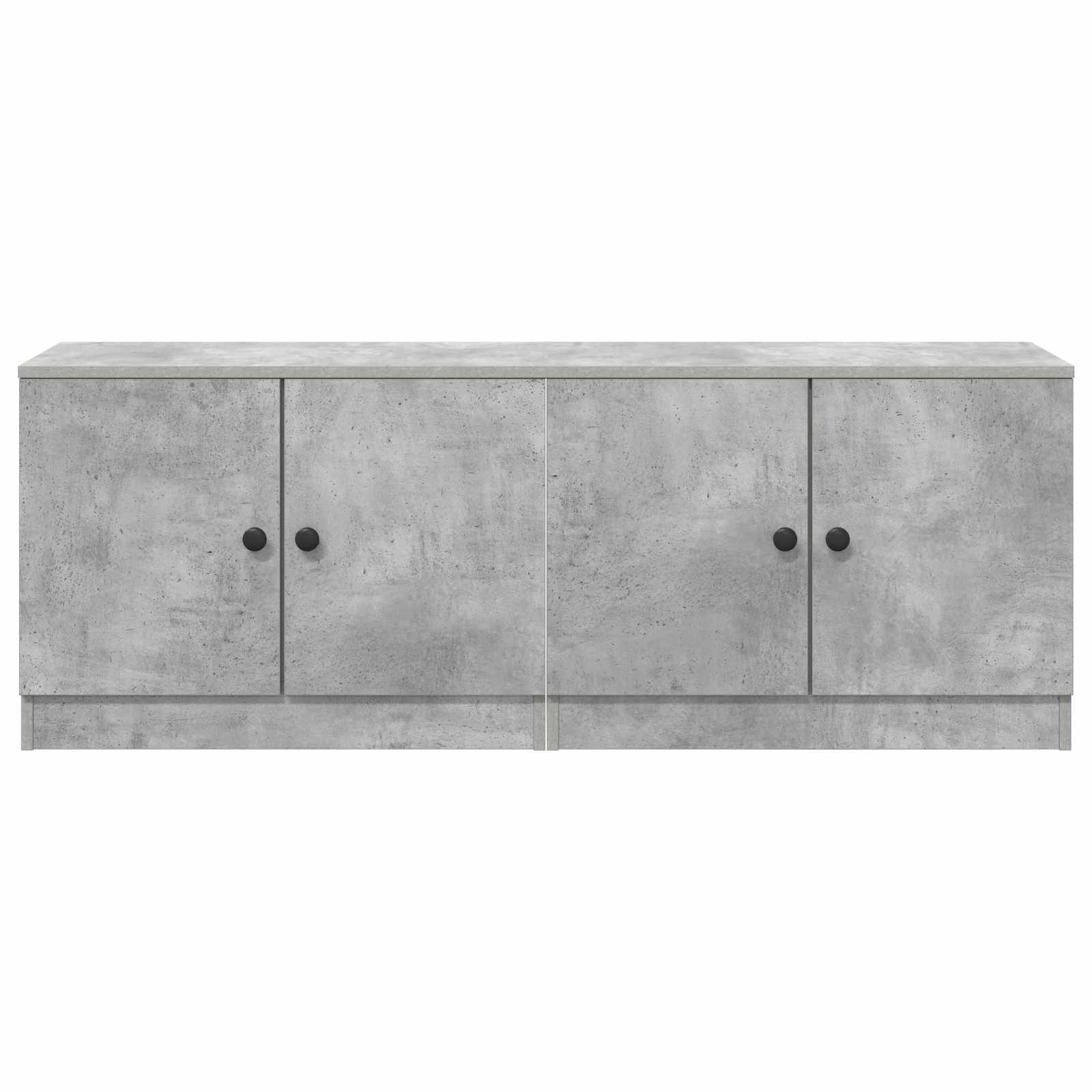 Ormar za krevet na kat 2 kom. Betonska siva 66 x 35 x 48 cm