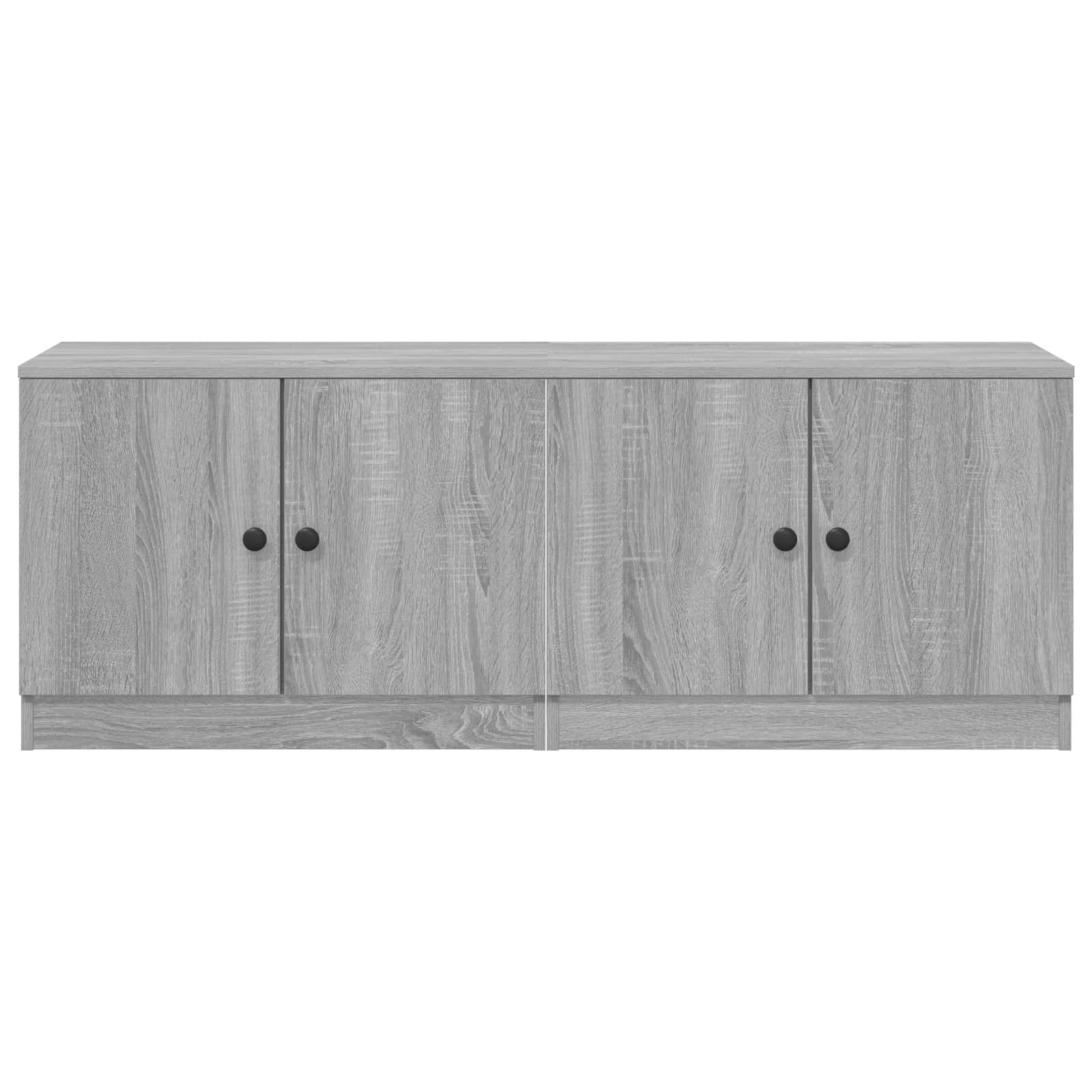 Ormarić za krevet s pohranom 2 pcs Siva Sonoma 66 x 35 x 48 cm