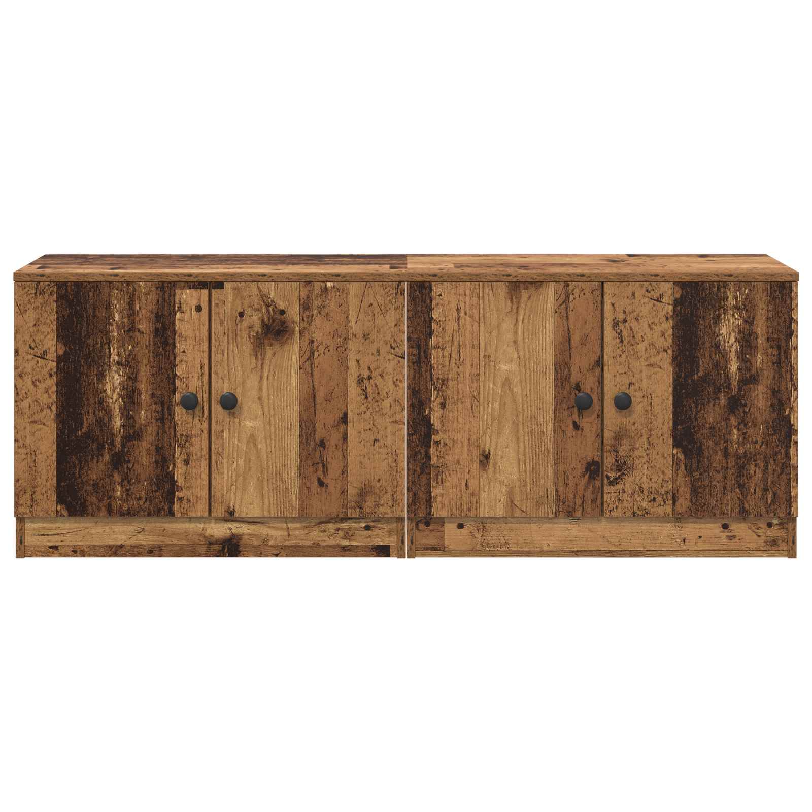 Ormar za krevet na kat 2 kom. Staro drvo 66 x 35 x 48 cm