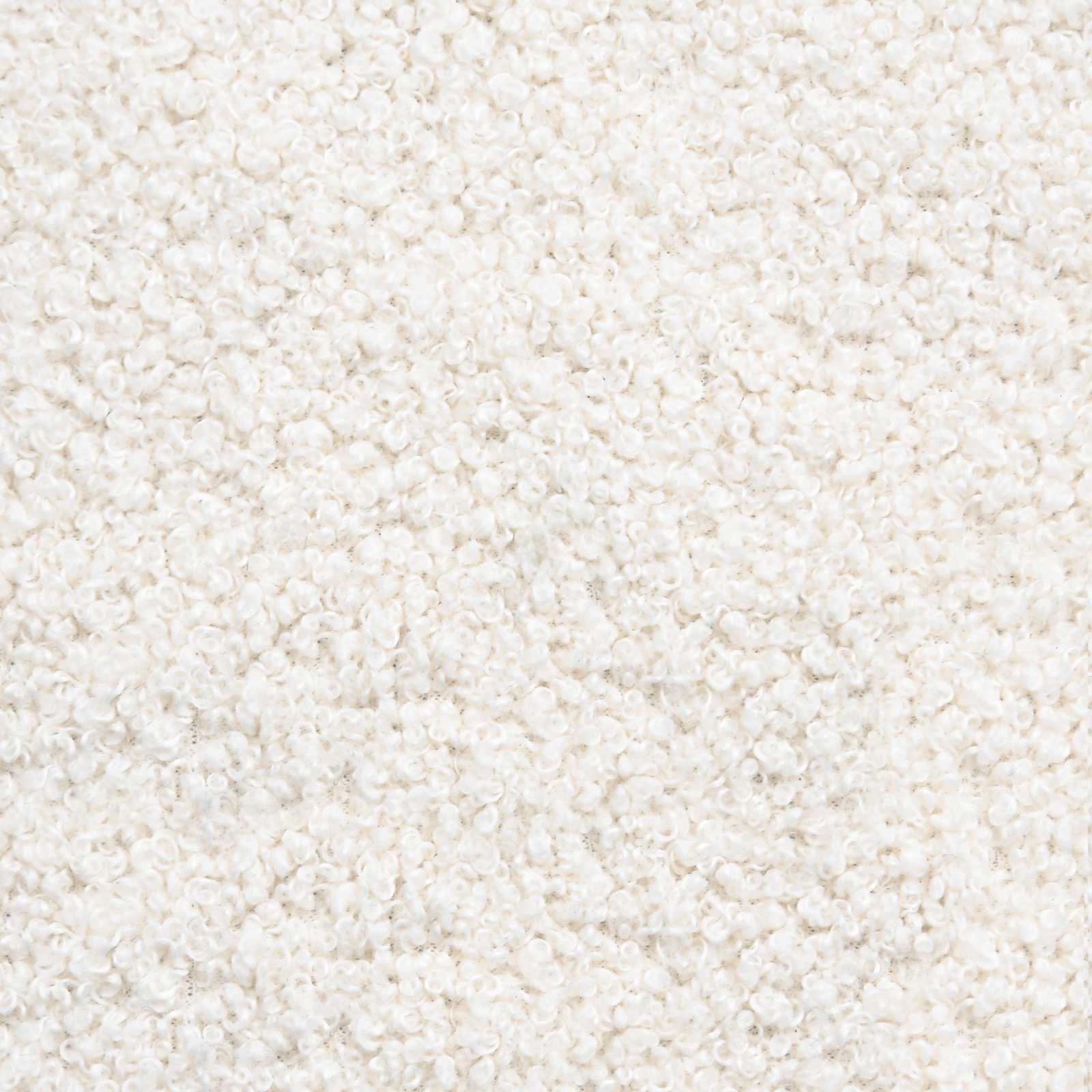 Stolica za noge Krem 55 x 35 x 41 cm Bouclé