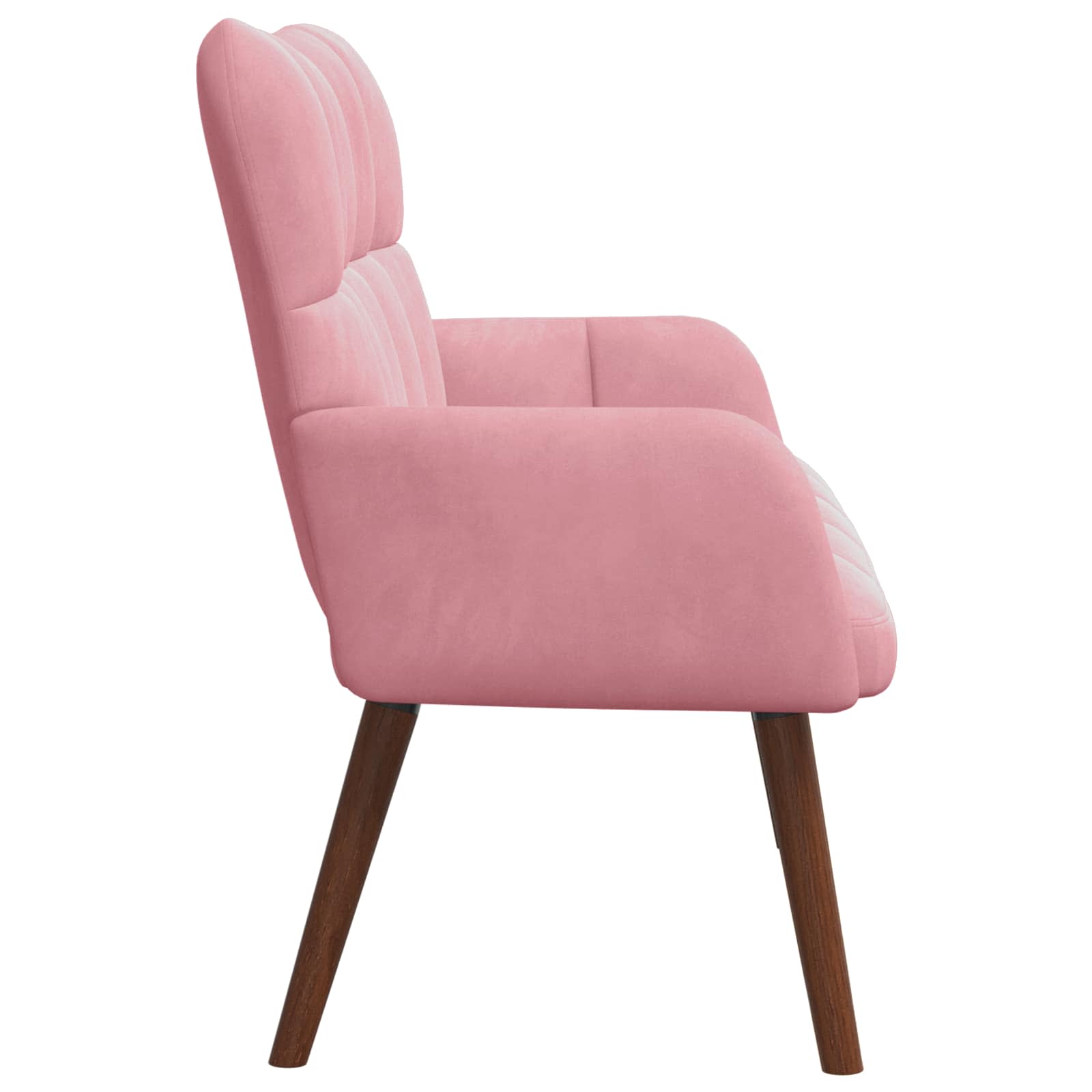 Sofa za dvije osobe Ružičasta 115 x 61 x 87 cm Baršun