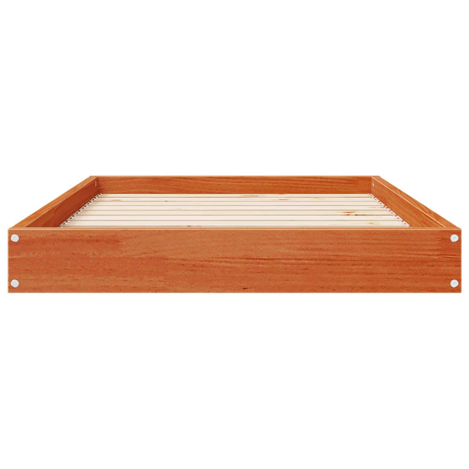 Krevet za psa Vosak smeđa 92 x 64 x 9 cm Čvrsto borovo drvo
