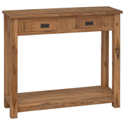 Konzolna stolica Prirodna 90 x 30 x 80 cm Čvrsto teak drvo