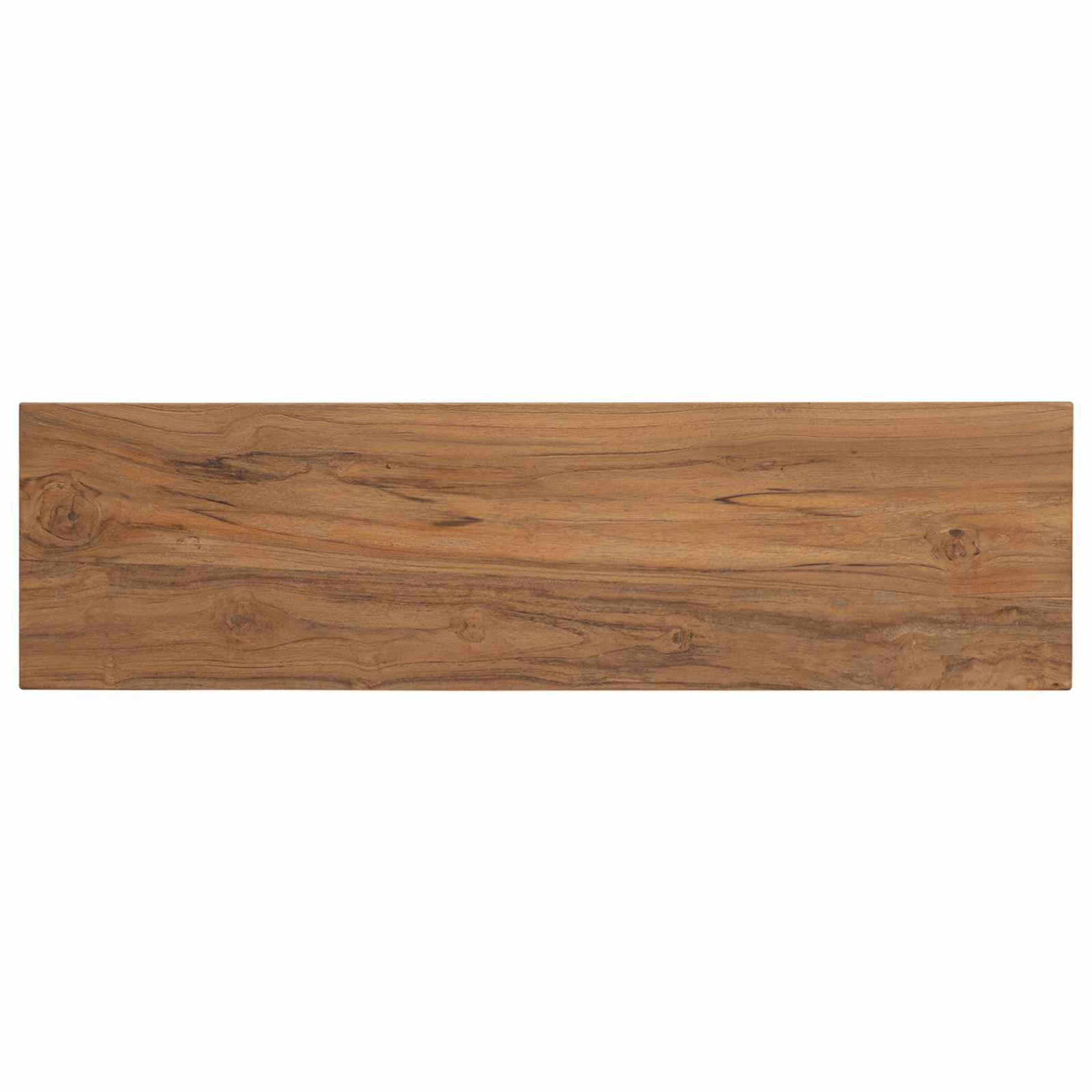 Konzolna stolica Prirodna 110 x 30 x 80 cm Čvrsto teak drvo