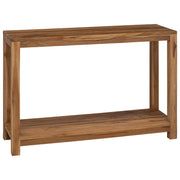 Konzolna stolica Prirodna 110 x 35 x 75 cm Čvrsto teak drvo